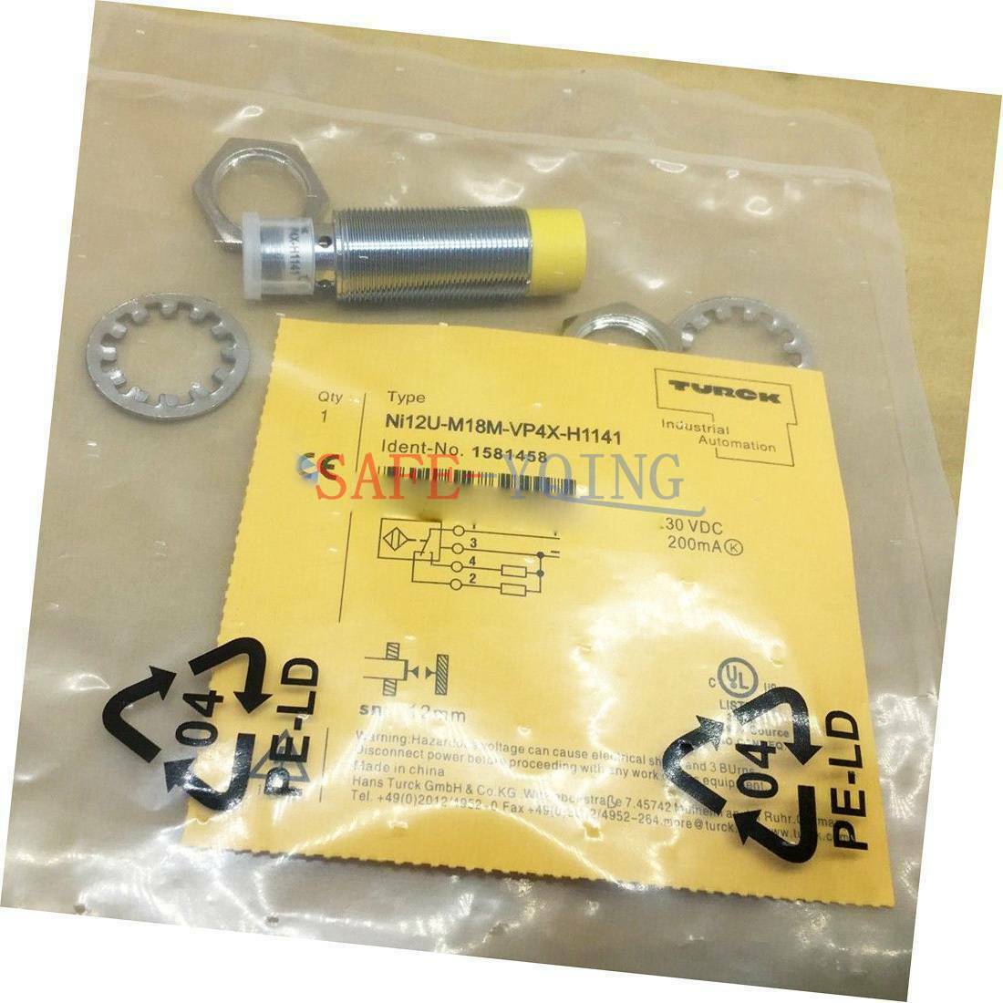 ONE For TURCK NI12U-M18M-VP4X-H1141 Sensor NEW