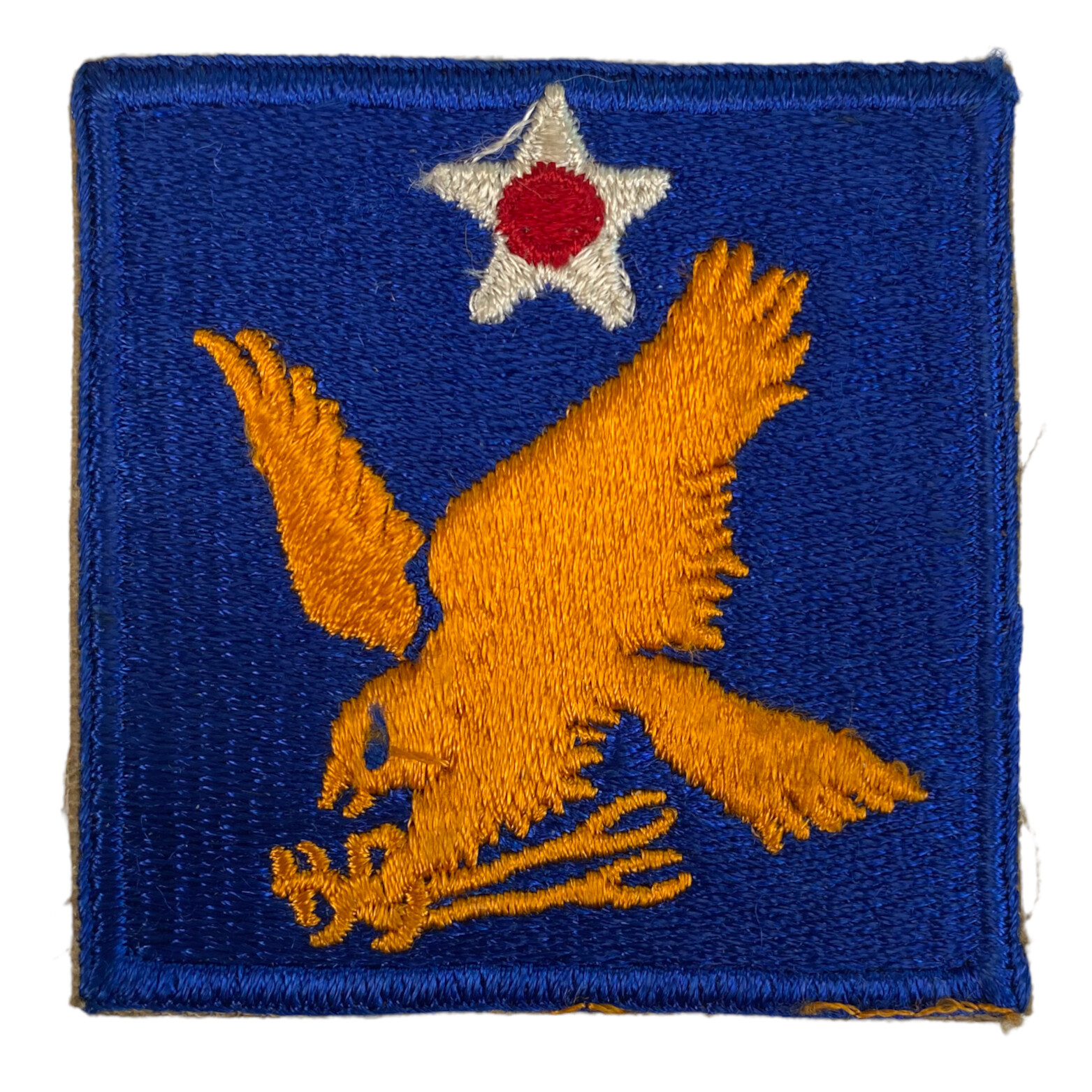 WW2 U.S. 2nd Army Air Force Embroidered Patch