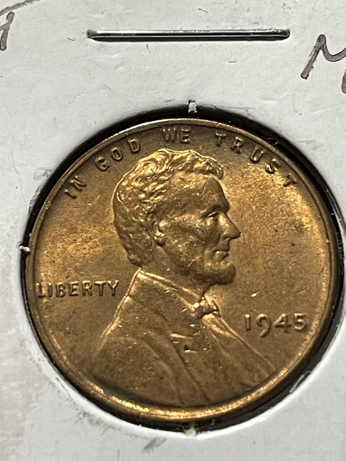 1945-P 1C RD Lincoln Wheat Cent Uncirculated Coin #051524-8