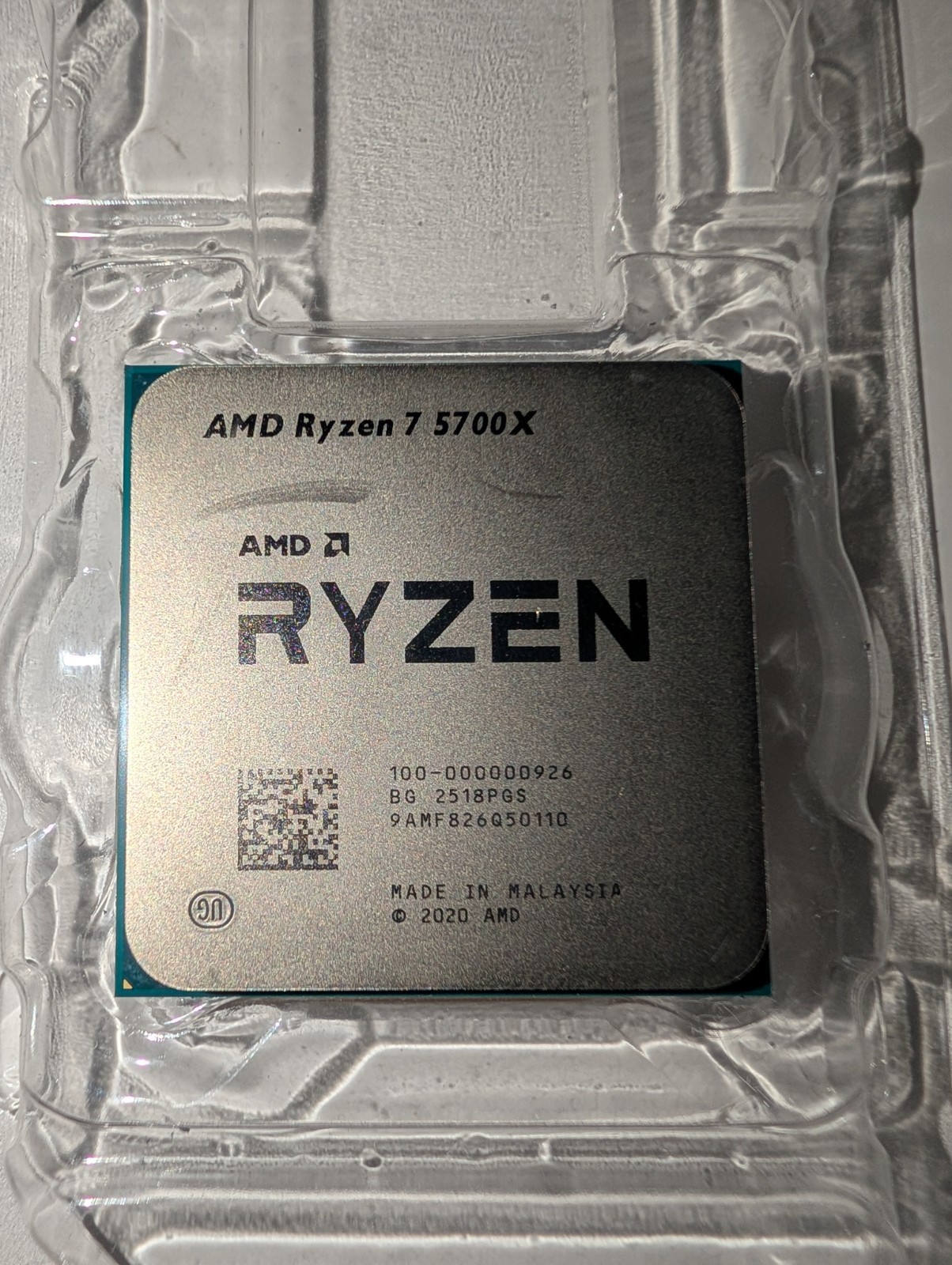 AMD Ryzen 7 5700X 8-Core, 16-Thread Unlocked Desktop Processor CPU