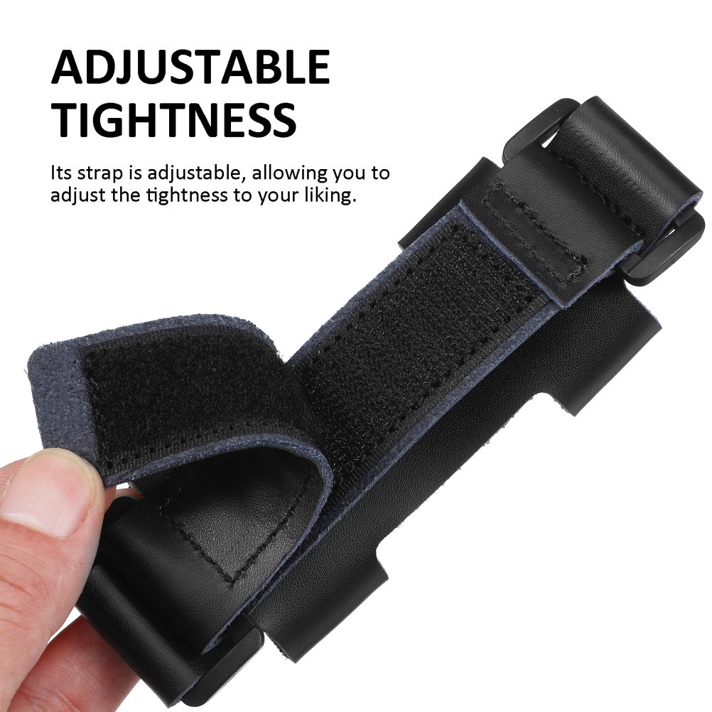 Durable Adjustable PU French Horn Hand Protector with Soft Comfortable Grip