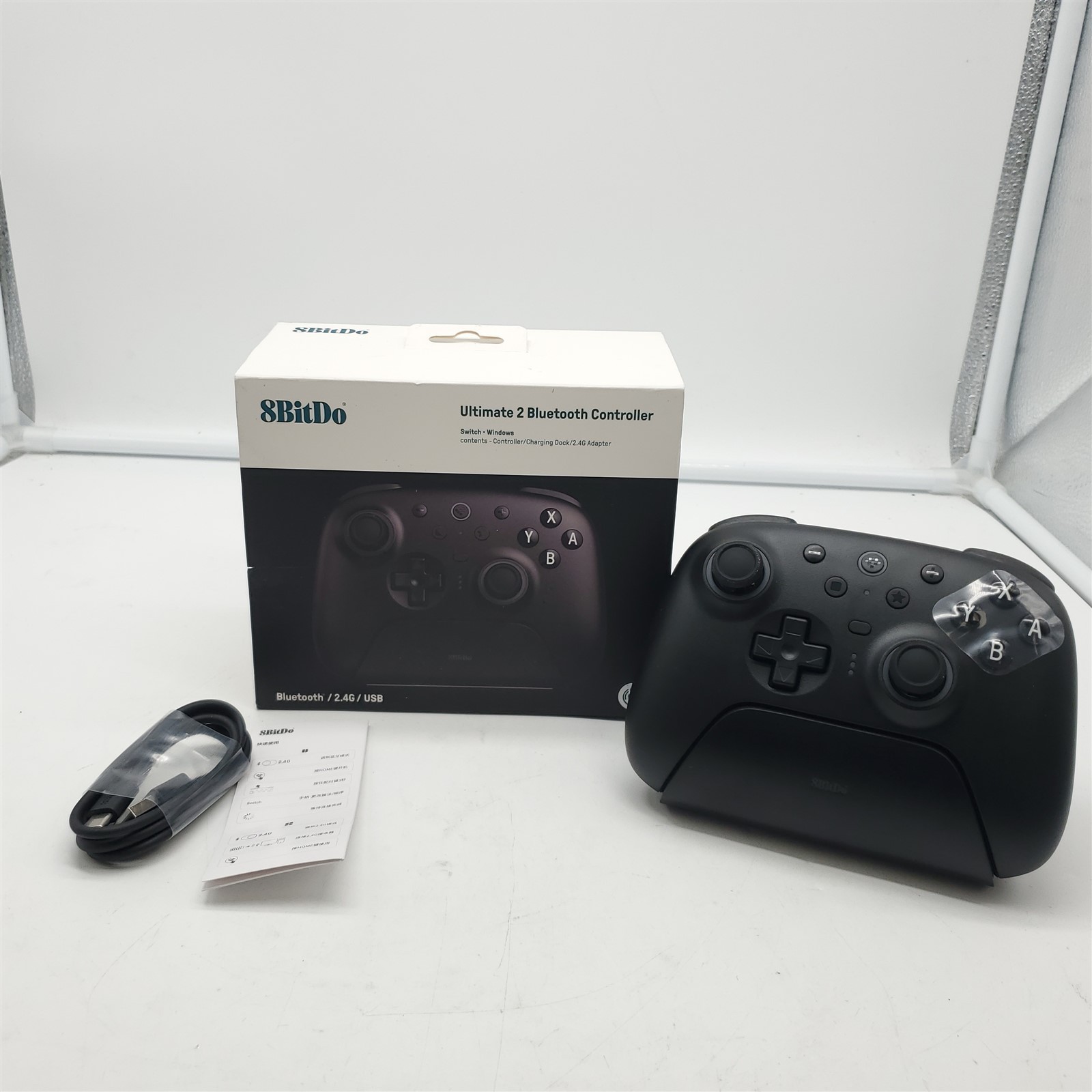 8BitDo Ultimate Bluetooth Controller for Nintendo Switch/PC- Black