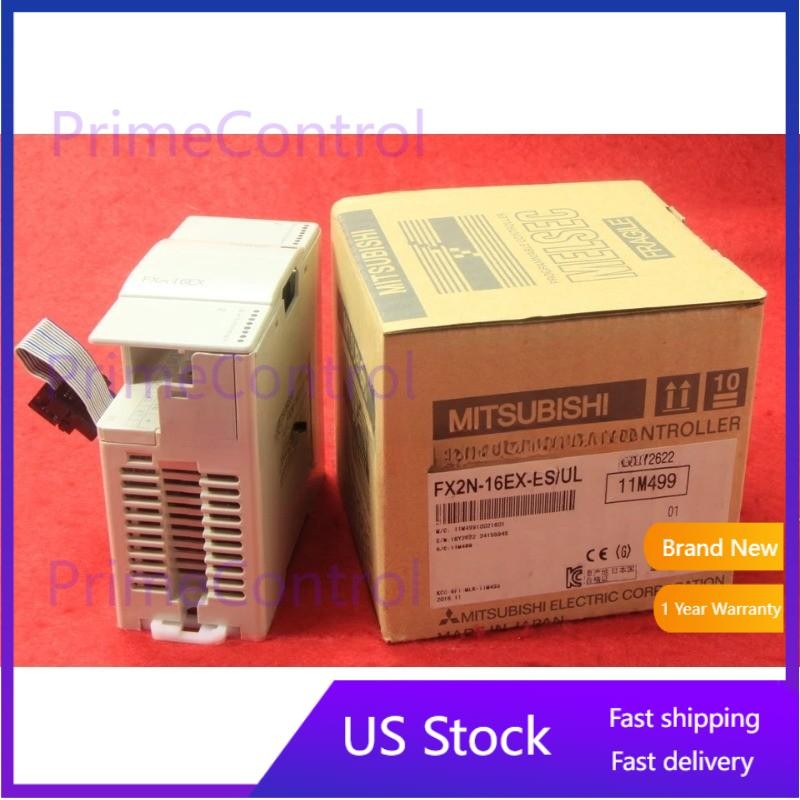 Mitsubishi Electric FX2N-16EX-ES/UL Tape residue new
