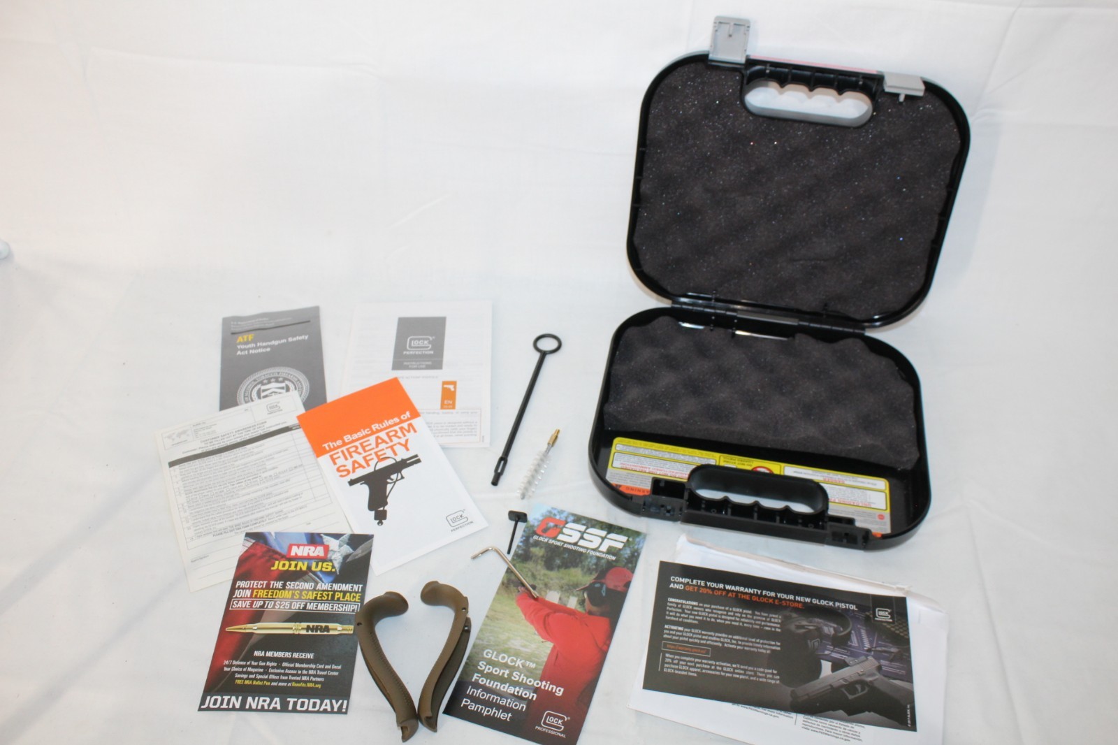 Glock G45 Hard Case Storage Box , w/ Extras