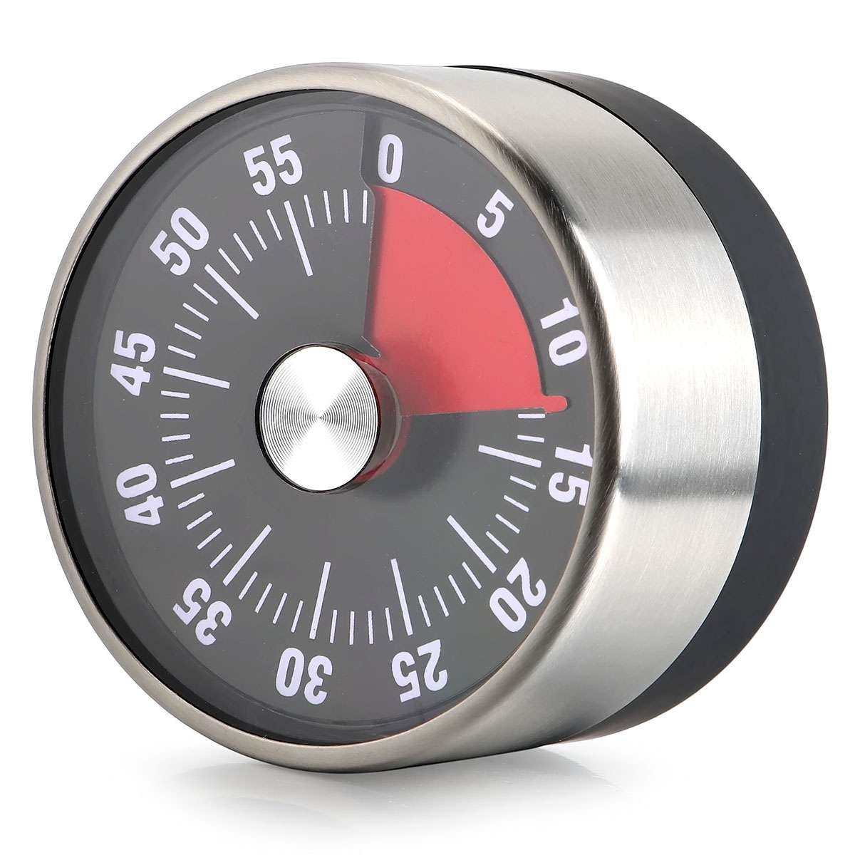 Magnetic Mechanical Kitchen Timer 60 Minute Wind Up Countdown Timer Loud Alarm