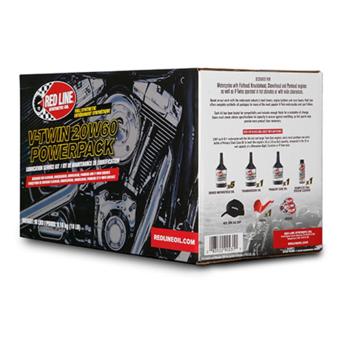 Red Line 20W-60 V-Twin Powerpack - 90231