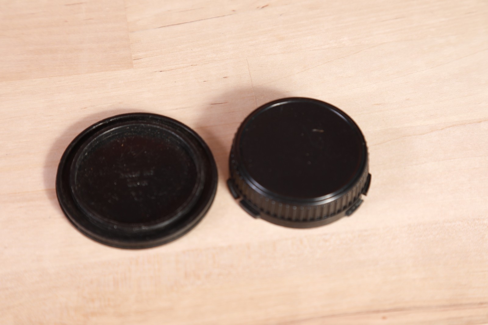 FD Mount Rear Lens Cap and Camera Body Cap Set