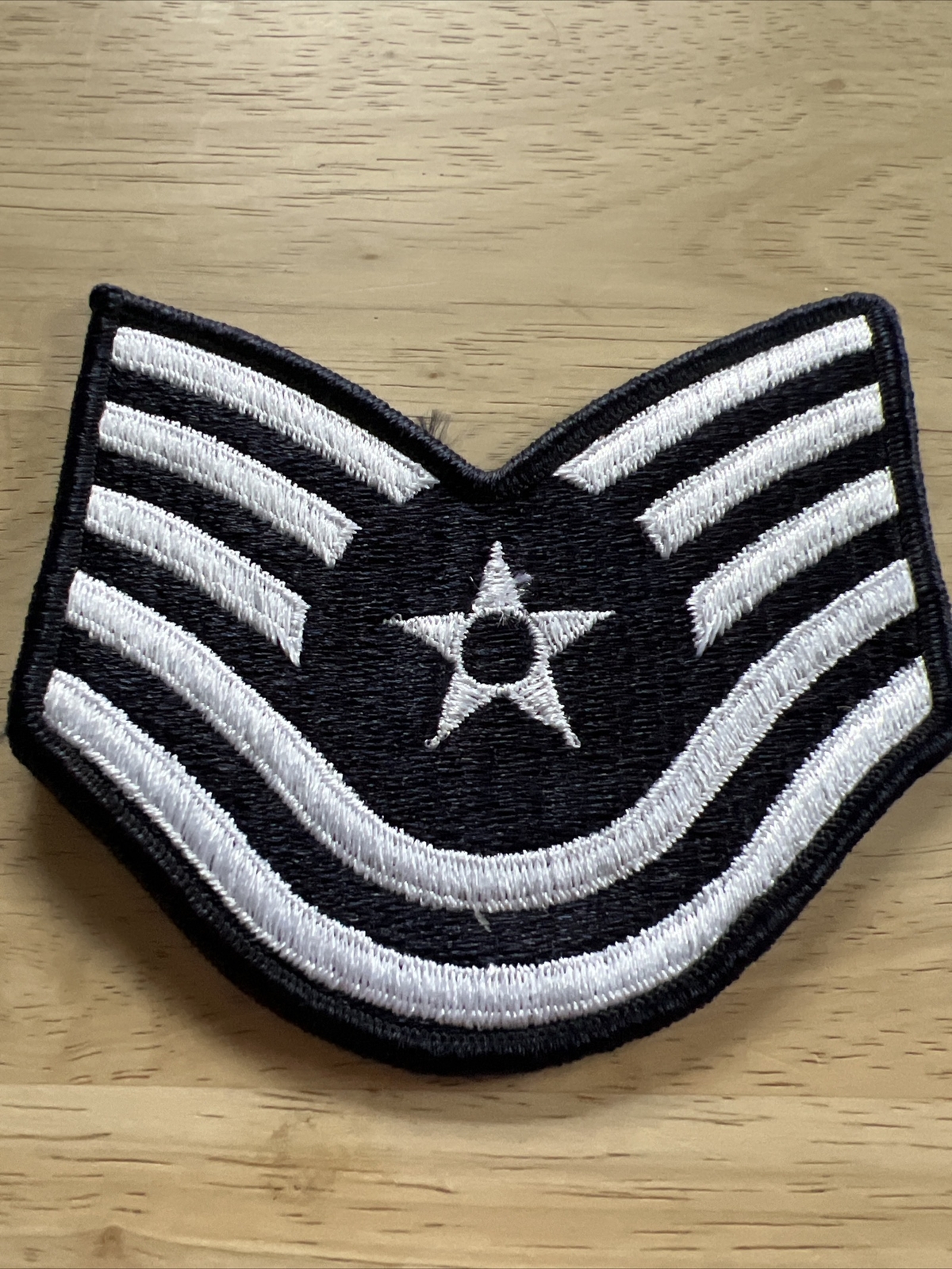 Vintage US Air Force Technical Sergeant Rank Patch Insignia E-6 E6 USAF.