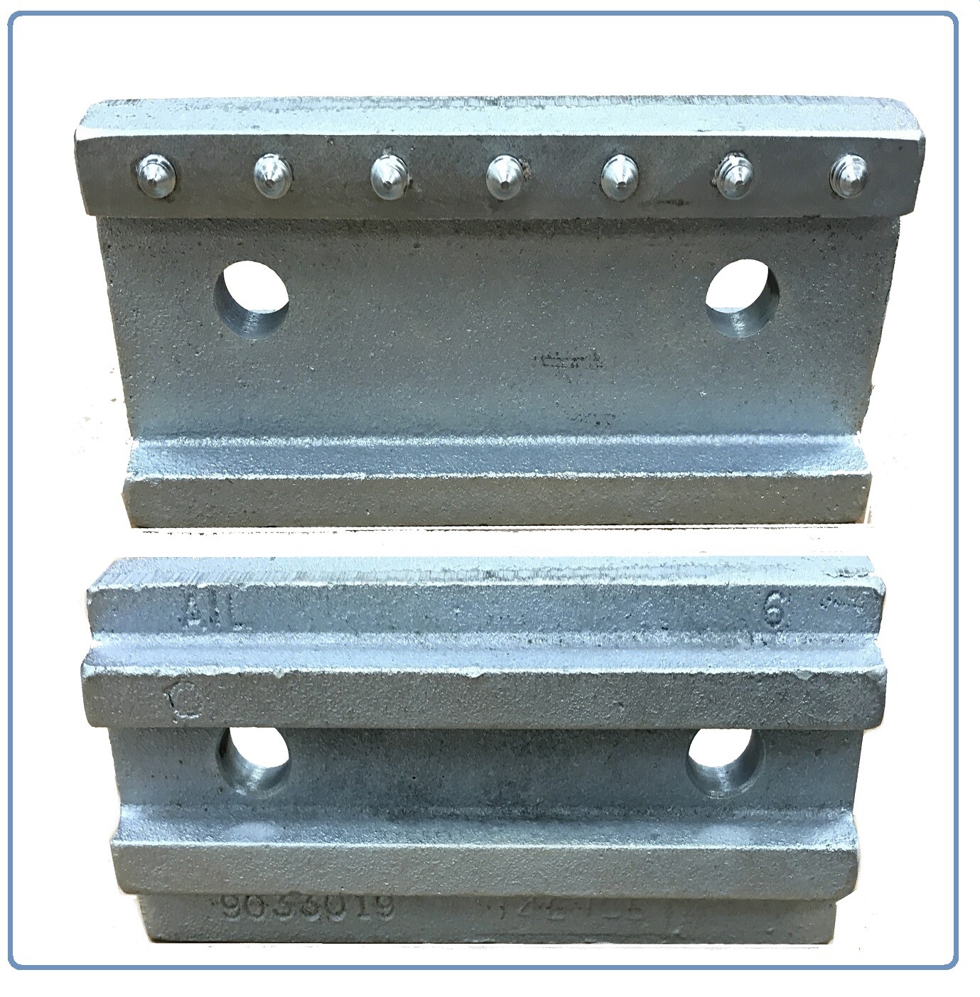 Replacement Chief Pinchweld Clamp Jaw - 1/2 holes - 498102