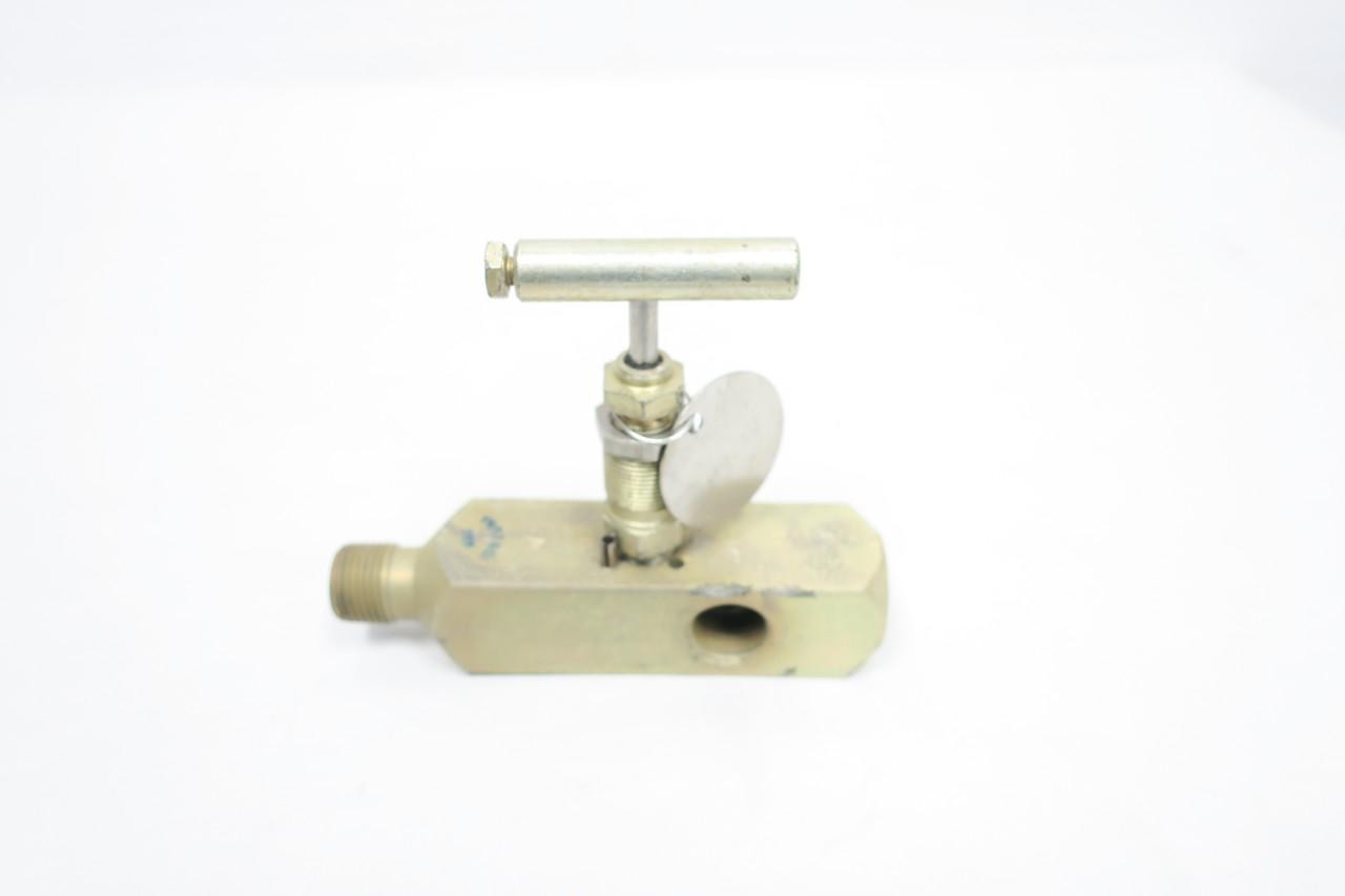 Anderson Greenwood M5HIC44 02-2165-009 Manual Gauge Valve 6000psi 1/2in Npt