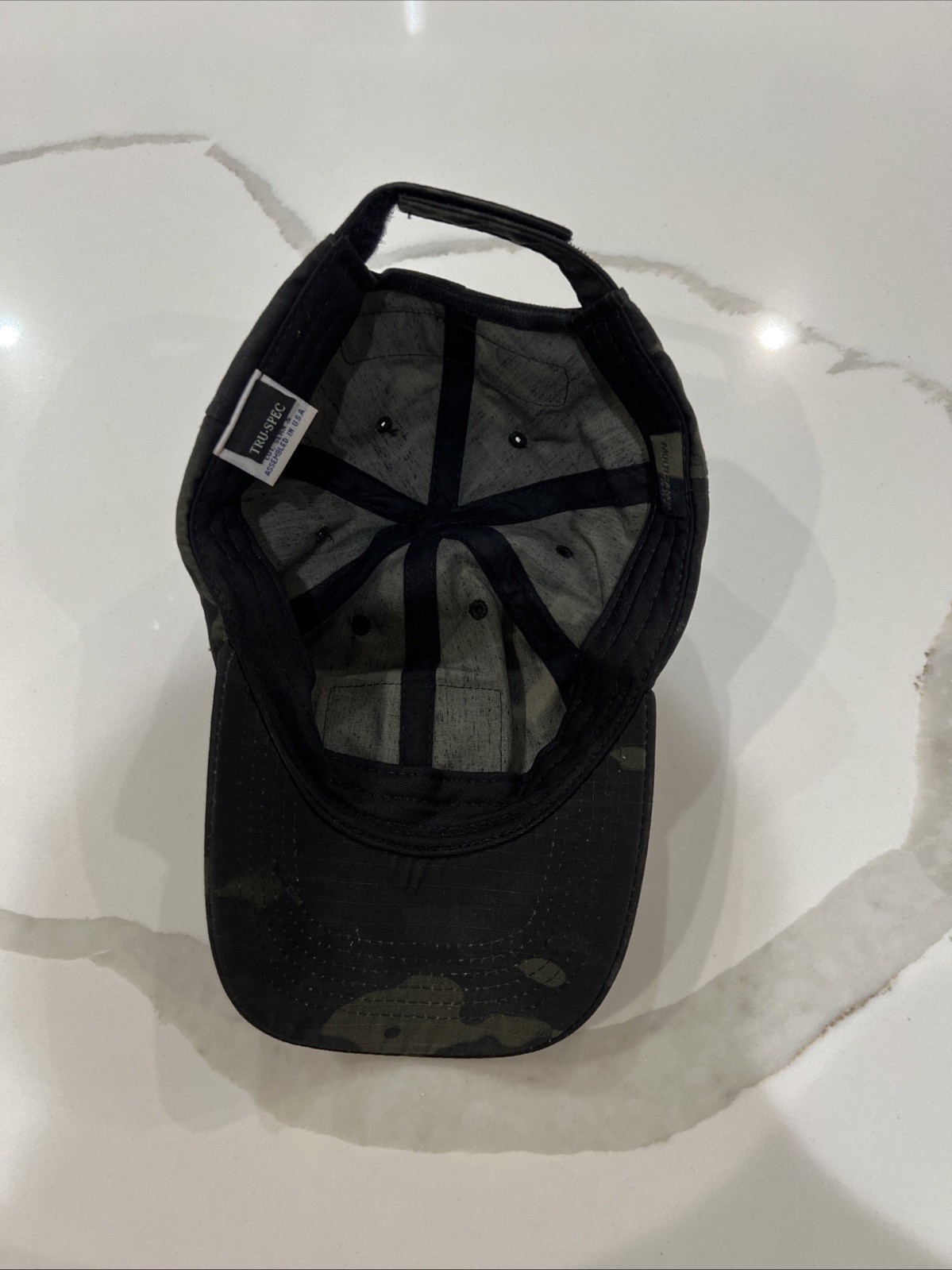 Tru-Spec Multicam Black Contractor Cap Adjustable