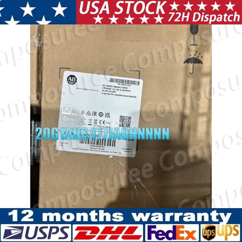 Allen BradleyNew 20G1ANC477JA0NNNNN Fast Shipping US Free Tax