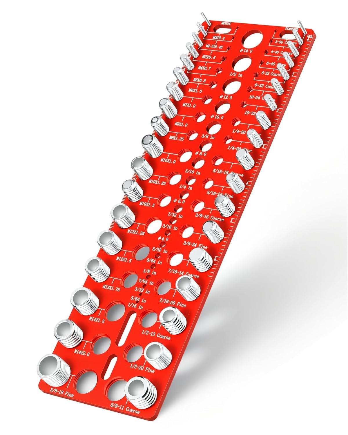 55 Nut and Bolt Thread Checker Thread Checker Standard and Metric