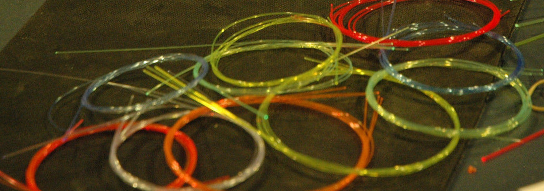 7' Of GREEN - BULLSEYE FIBER OPTICS .019" for Archery Bows