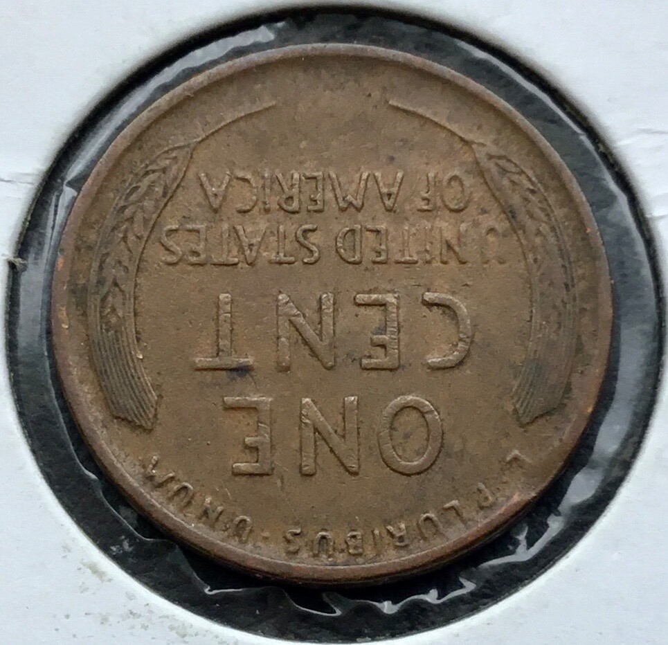 1919 1c RB Lincoln wheat cent penny