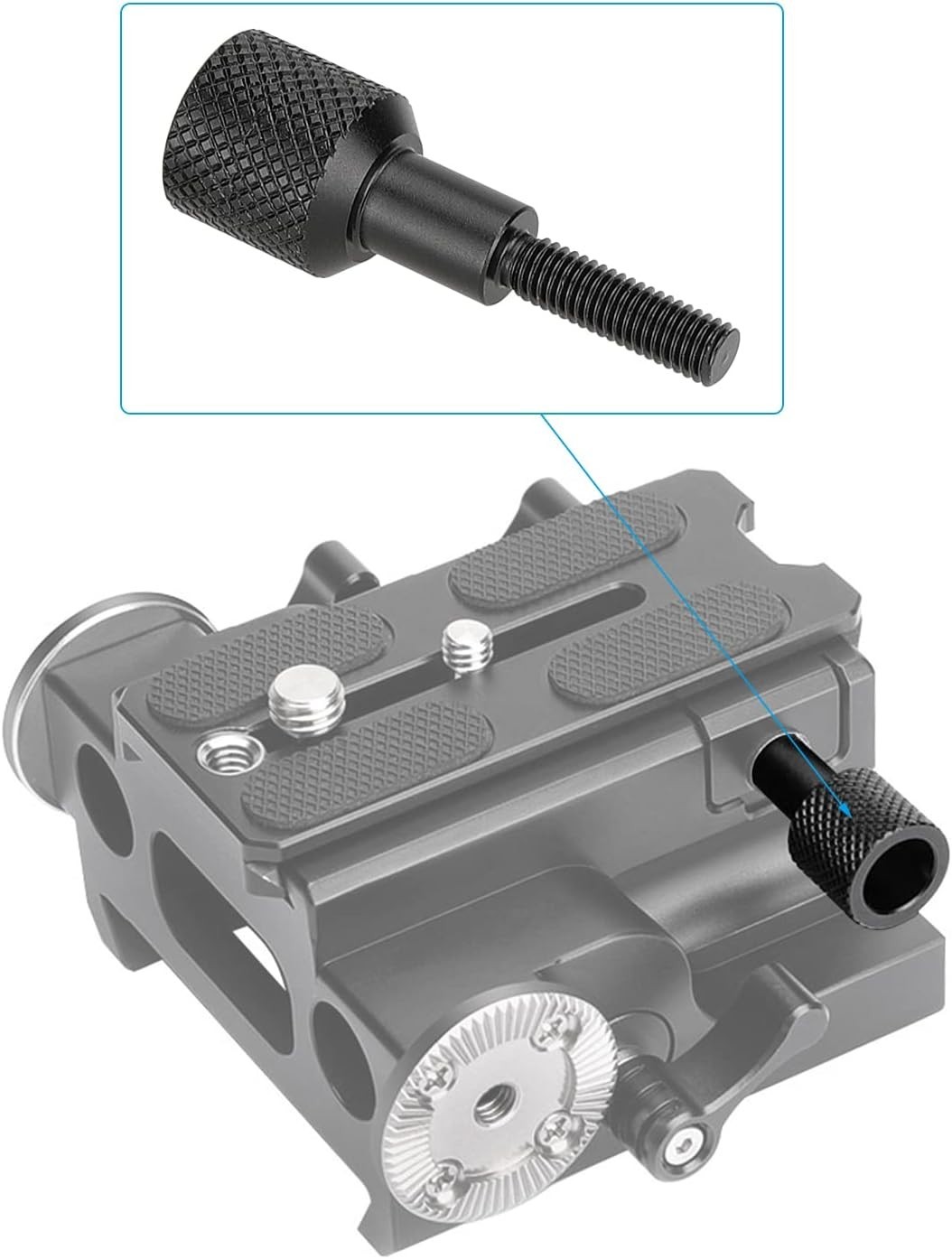 Lightweight M5*18mm Thumbscrew Replacement for Optimal Quick Release Performance
