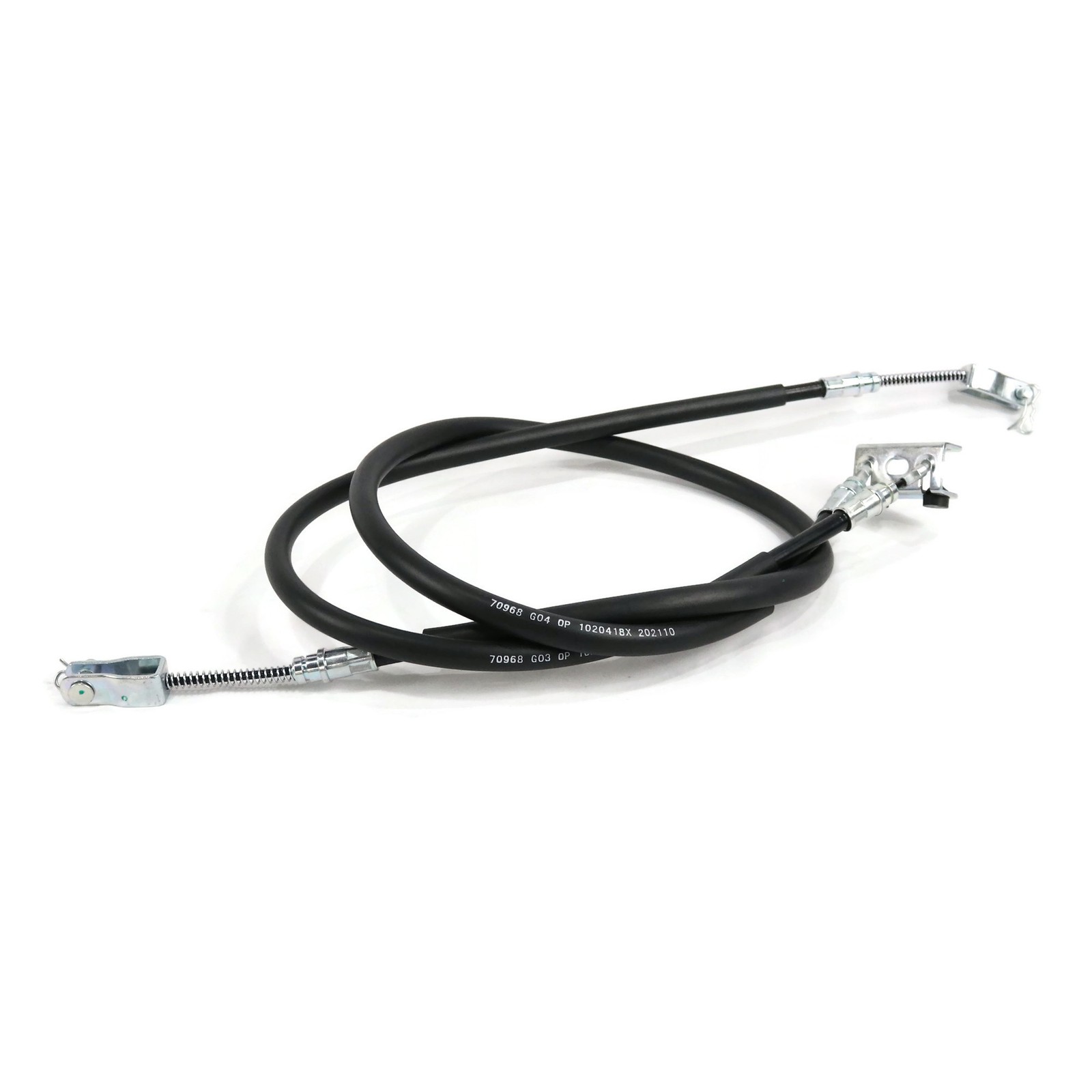 Brake Cable Set with Pins & Clips for 2002 - Current EZGO Workhorse-MPT 800 Cart