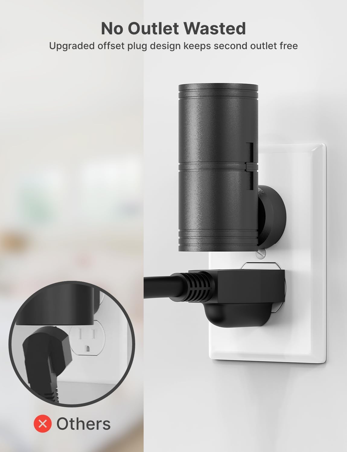 Likelgn Night Light Plug into Wall, 2 Pack Dimmable LED Nightlight with Dusk ...