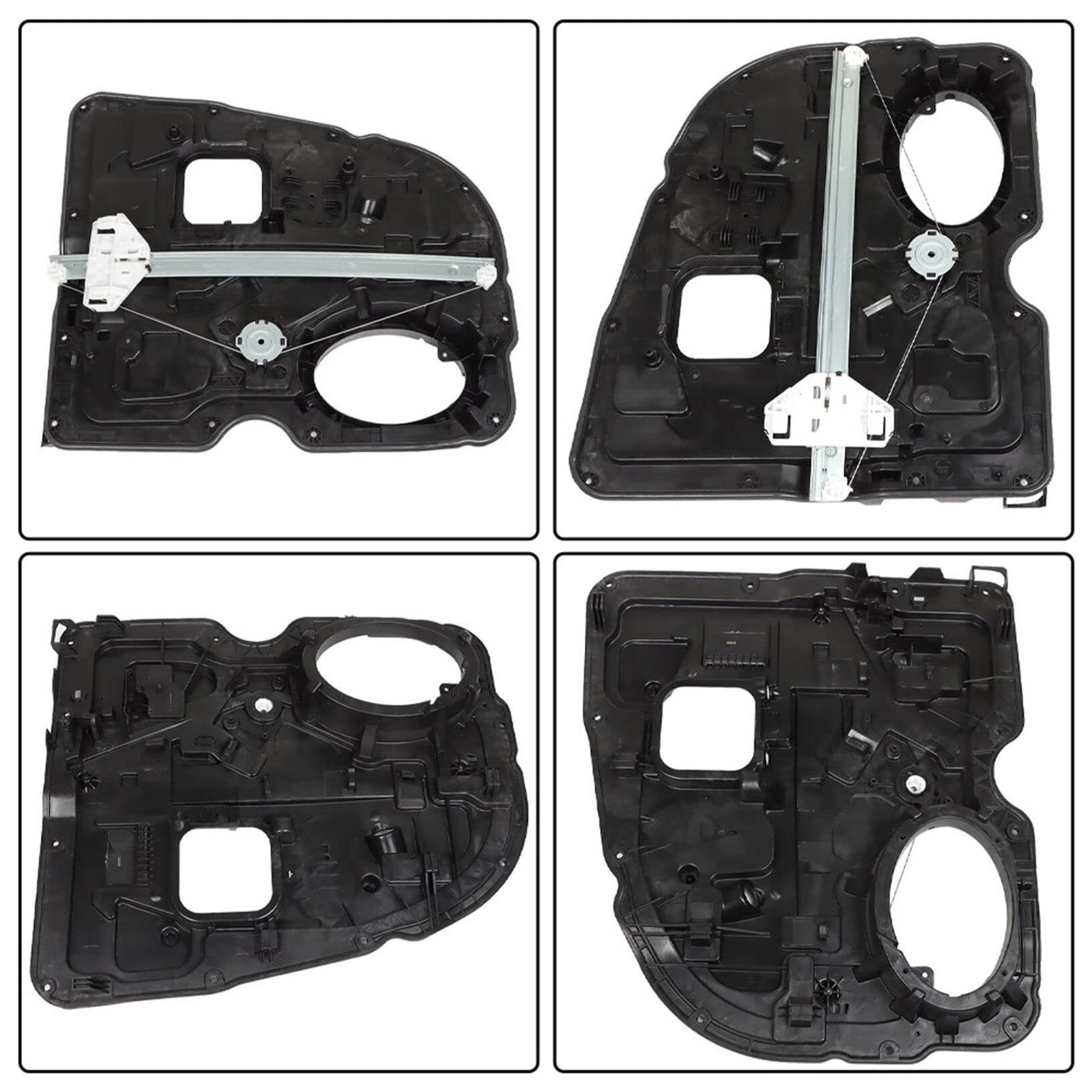 Window Regulator Rear Left Driver Side Without Motor Replacement for Ram 1500...