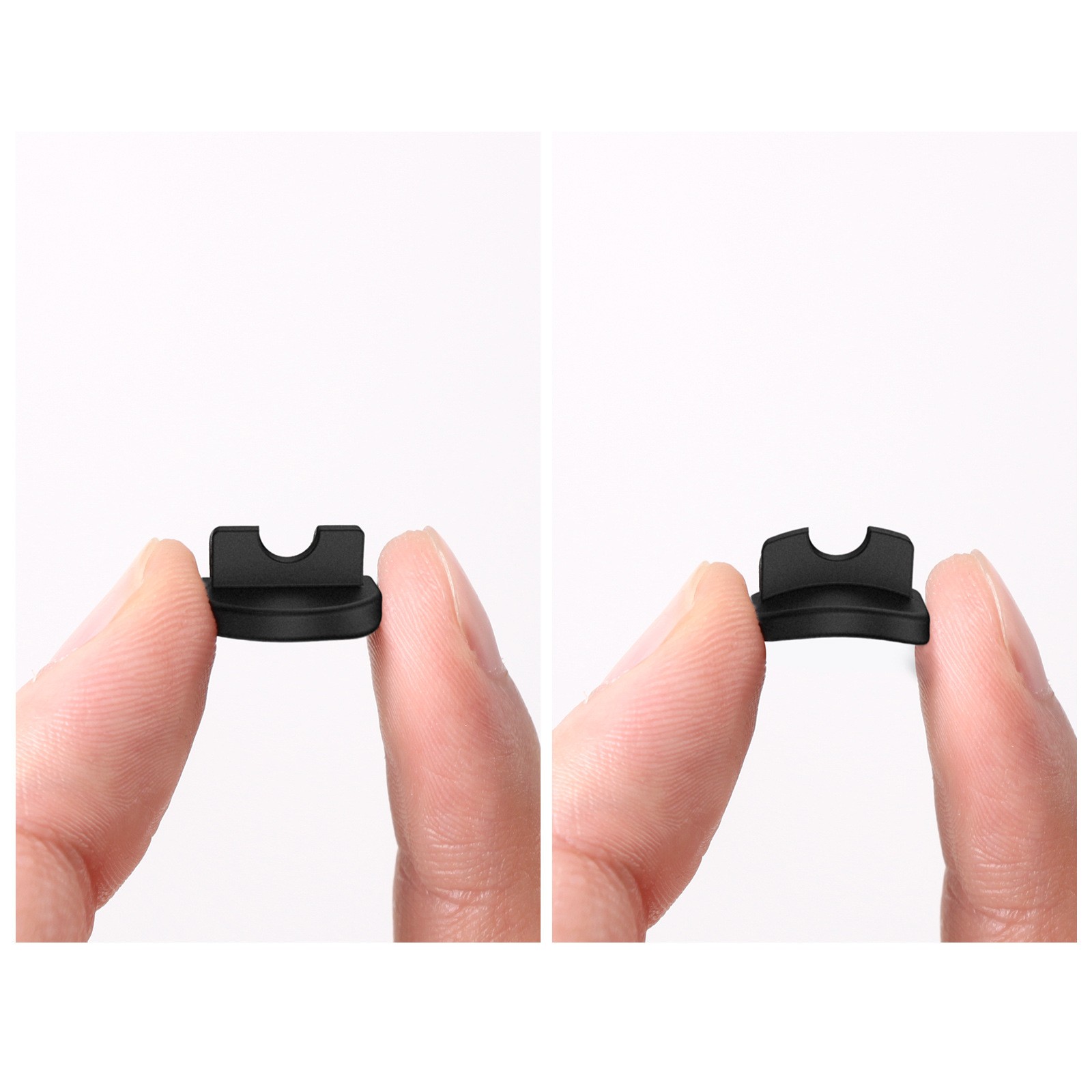 4PCS For ACTION 5Pro/4/3/2 Anti Slip Lock Buckle Anti drop Silicone Plug Clip