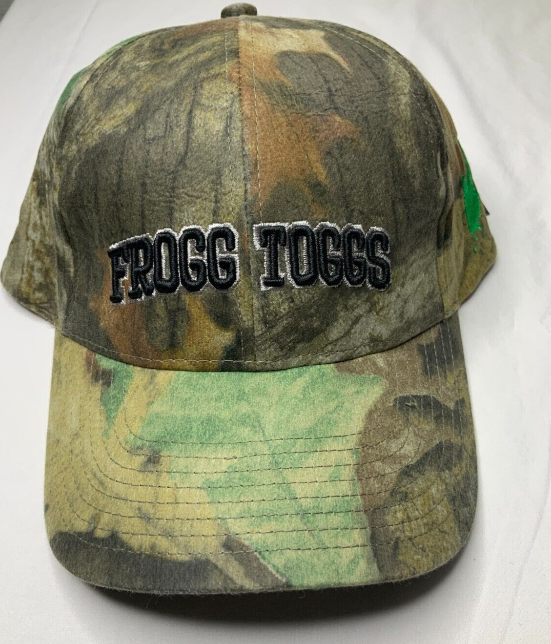 NEW Frogg Toggs Camo Waterproof Windproof Hat Adjustable