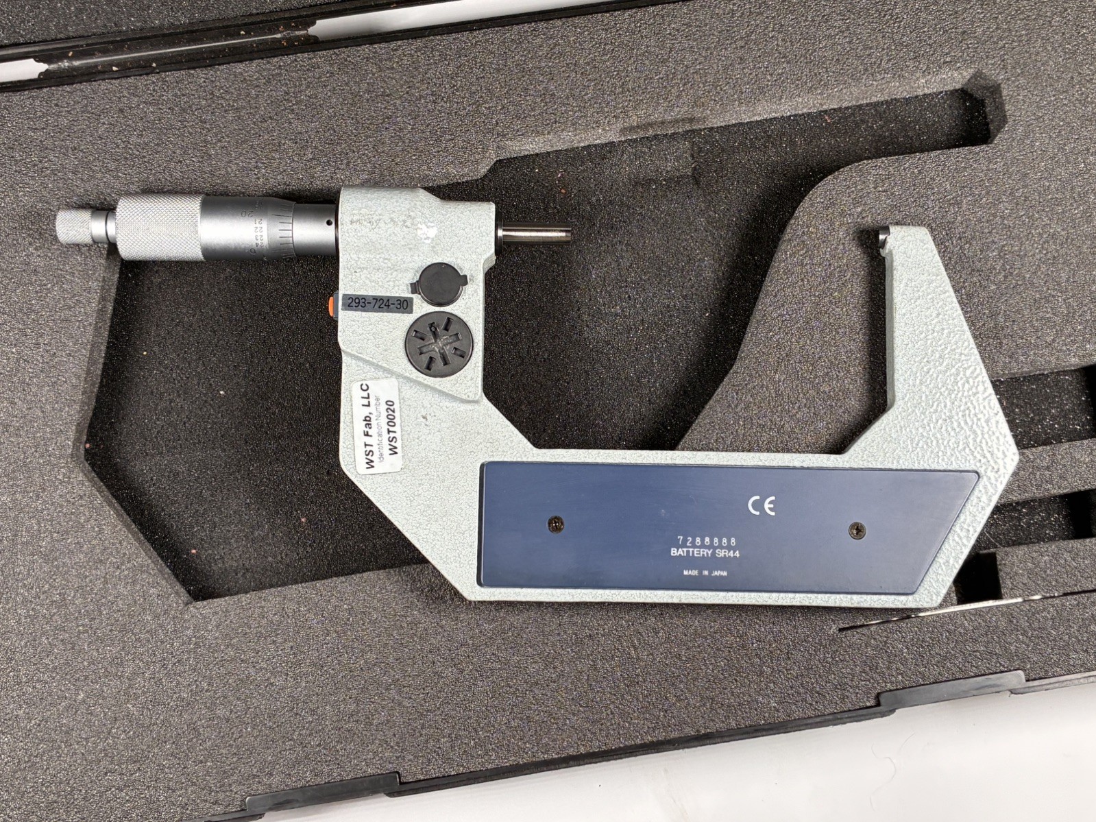 Mitutoyo 3-4” Digital Micrometer .00005” 293-724-30