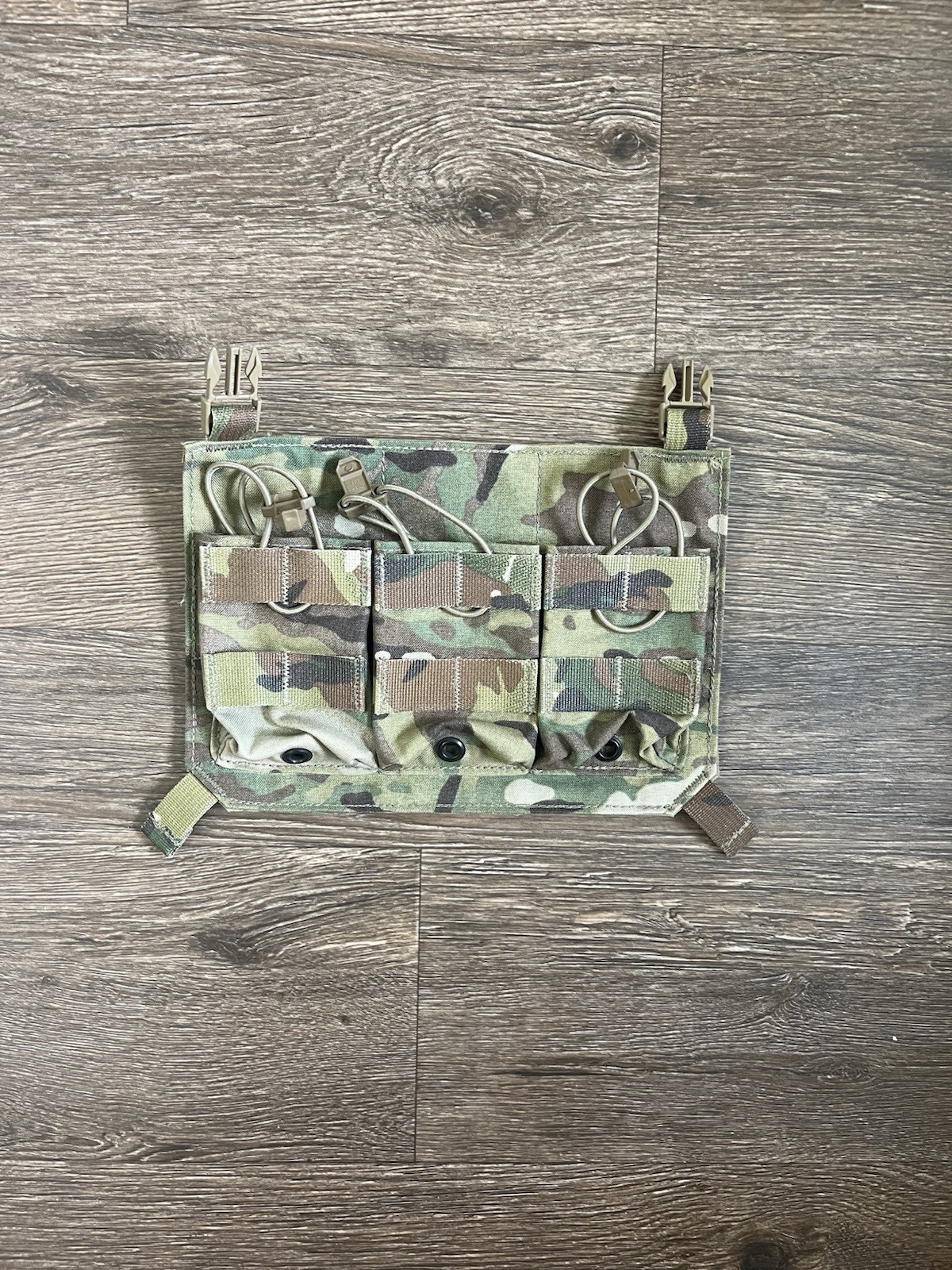 LBX Tactical Triple M4 Placard In Multicam For Armatus Plate Carrier