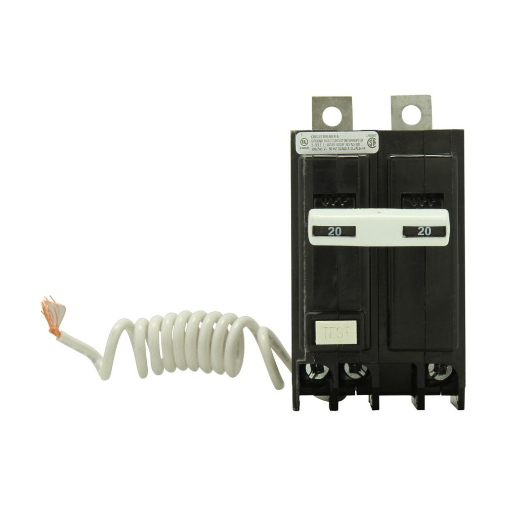 NIB - Eaton - QBGFT2015 - Eaton Qb Gfci Circuit Breaker, 15A, Two-Pole