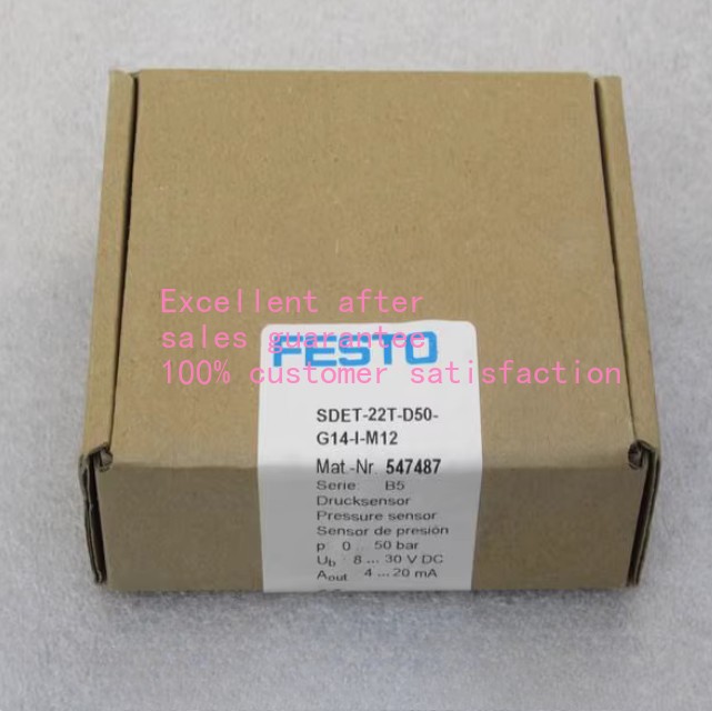 1PC NEW in Box Festo Pressure Sensor SDET-22T-D50-G14-I-M12 547487