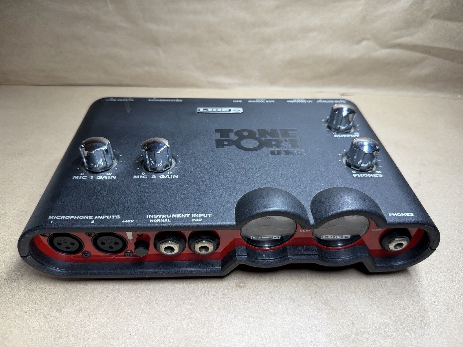 Line 6 TonePort UX2 Digital Recording Interface