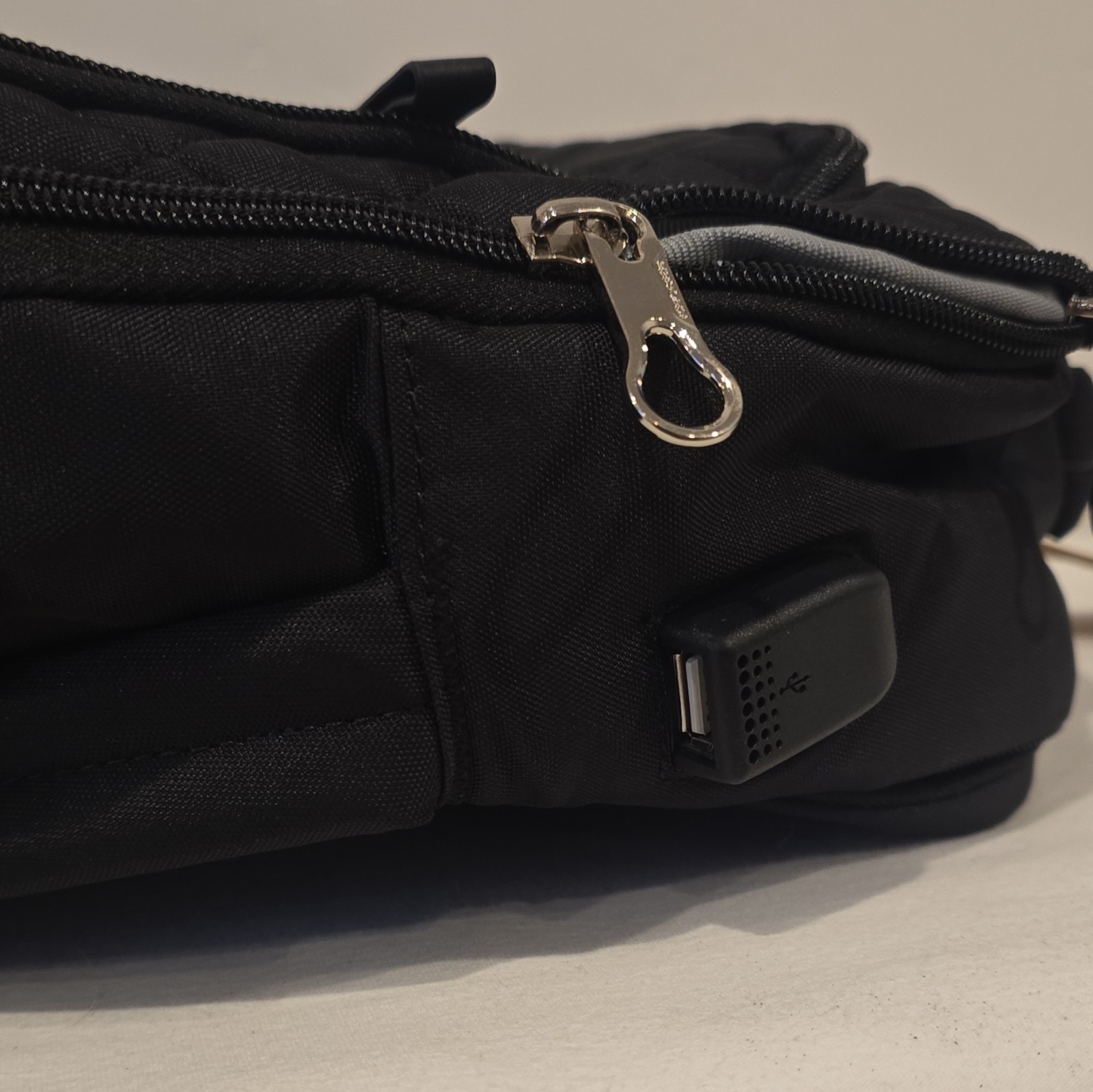 KROSER Black LAPTOP BACKPACK