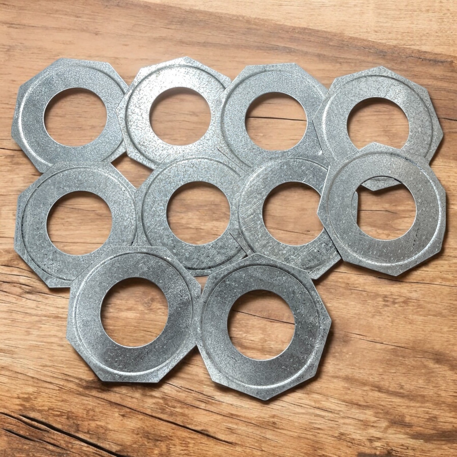 Raco 3 to 2 in. Reducing Washer Lot of 10 Steel Conduit Fittings NEW Fast Ship