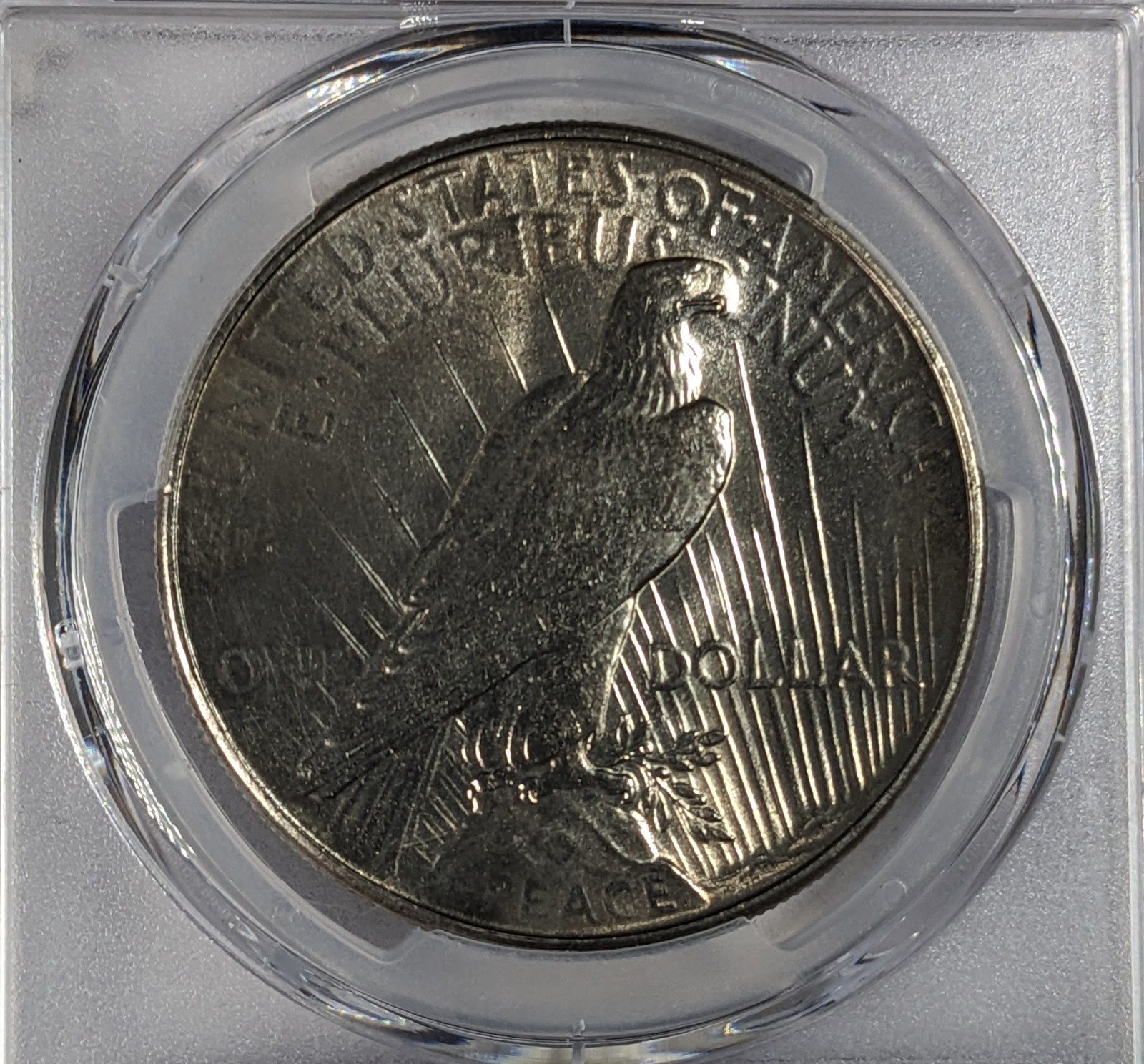 1934 P Peace Silver Dollar PCGS UNC