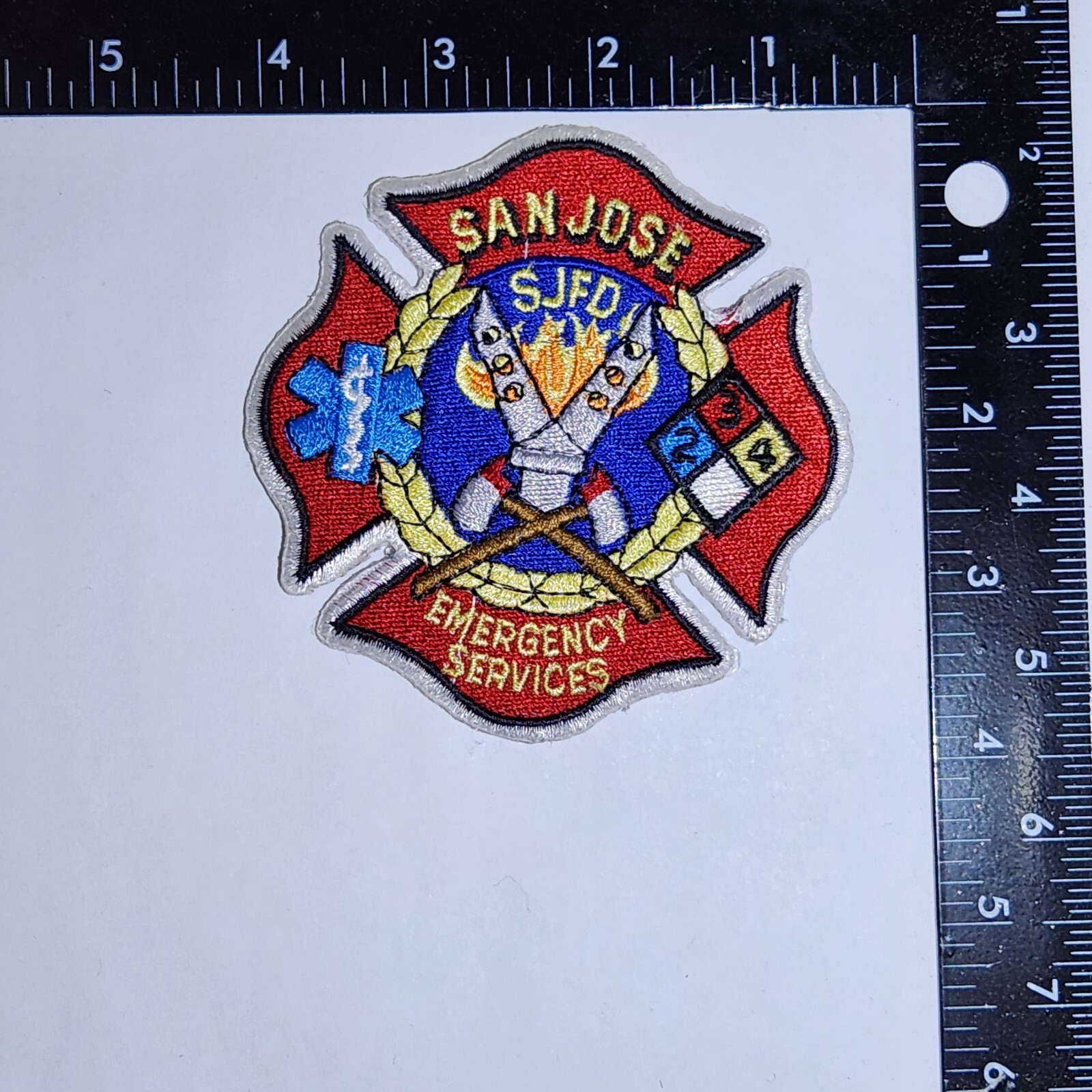 San Jose EMS Patch. Great Condition!