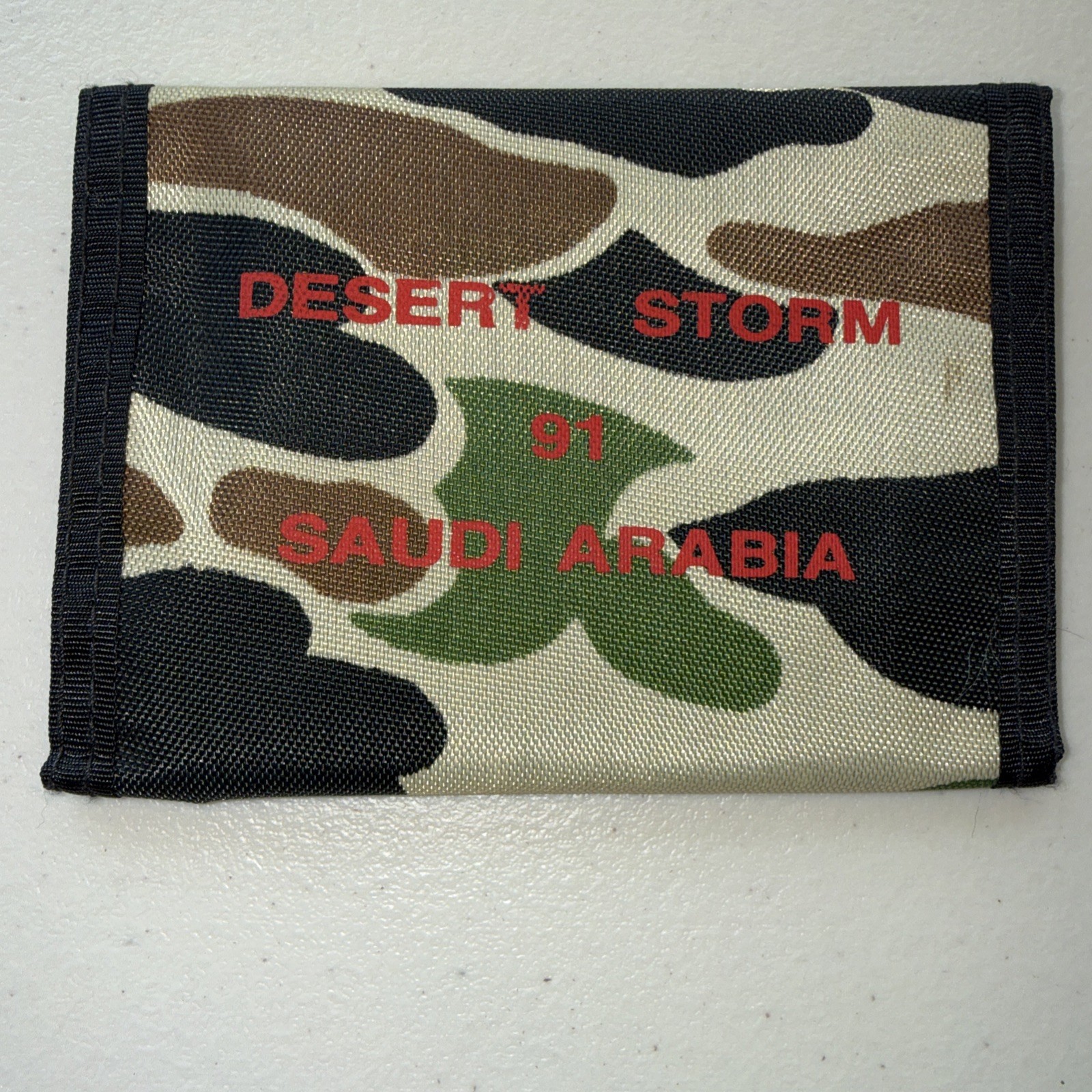 Desert Storm 91 Saudi Arabia Camo Wallet