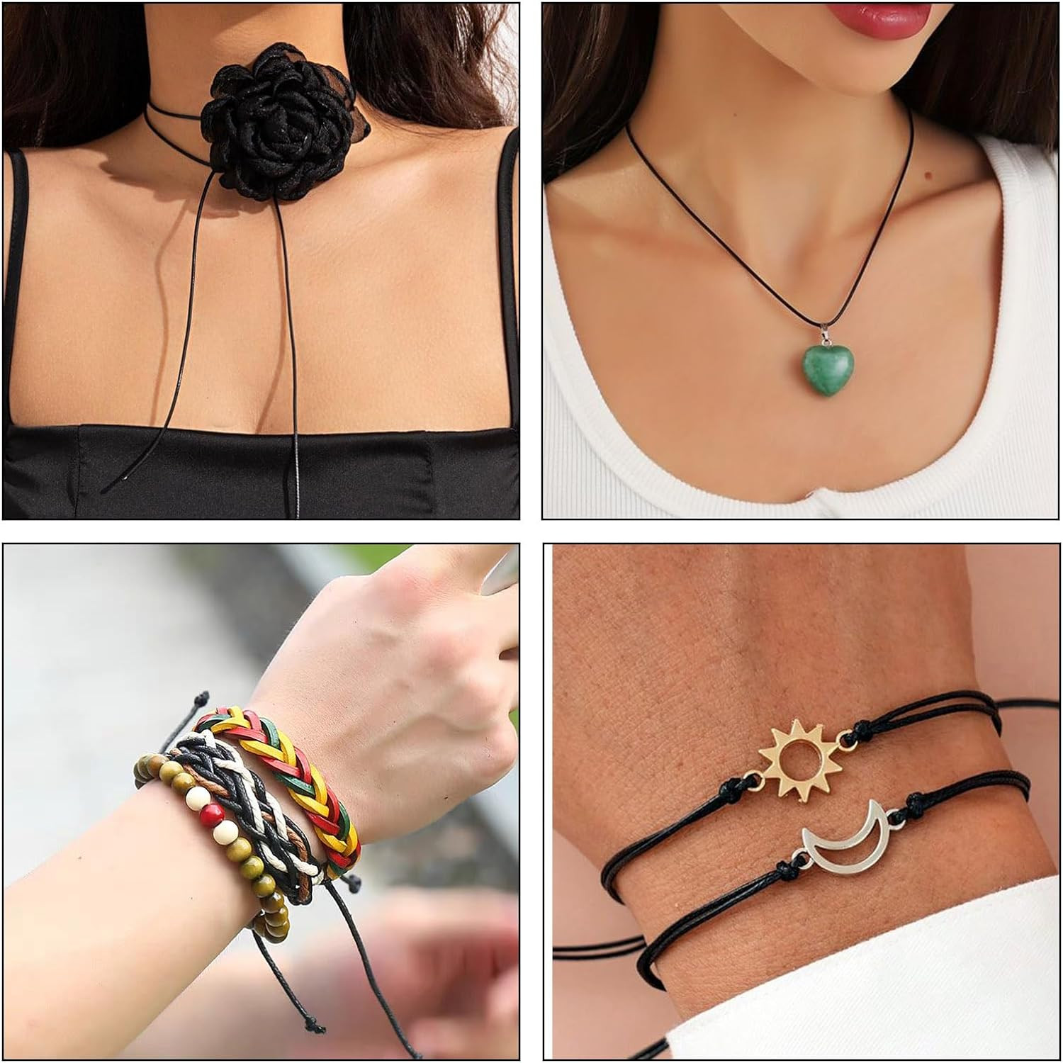 90 Yards 2Mm Black Waxed Polyester Cord Braided Thread String with Roll Spool fo