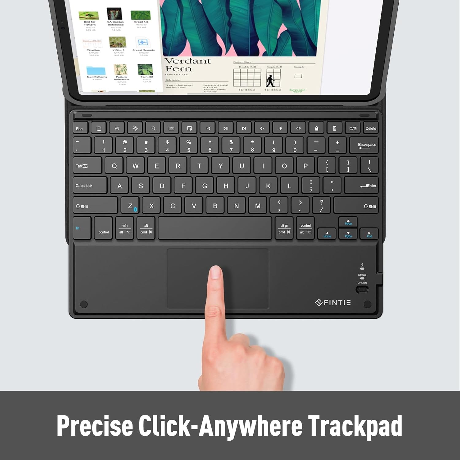Bluetooth keyboard for tablet laptop