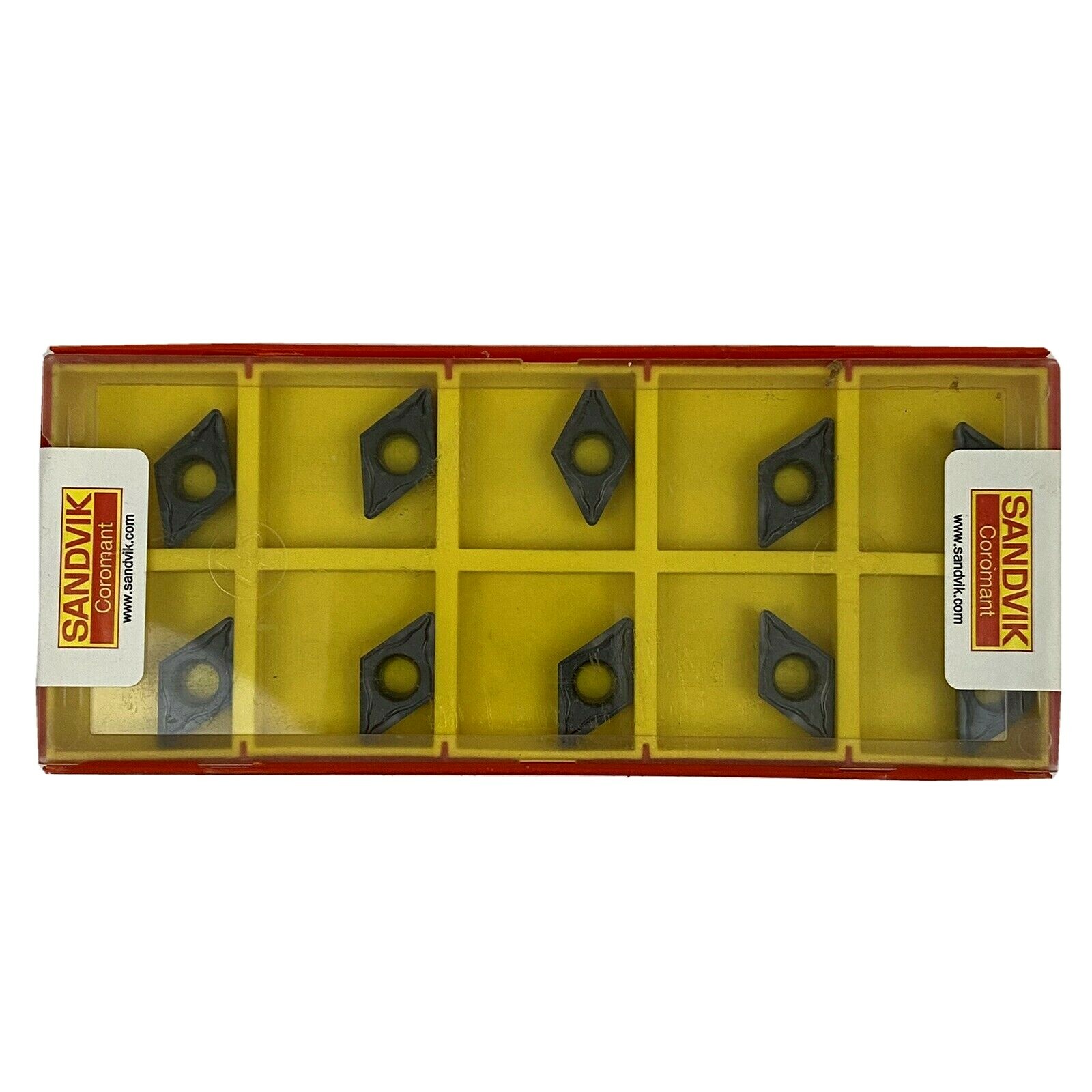 Sandvik DCGT 3(2.5)2-UM 1105 Carbide Turning Inserts 1105 - Box of 10 NOS SEALED