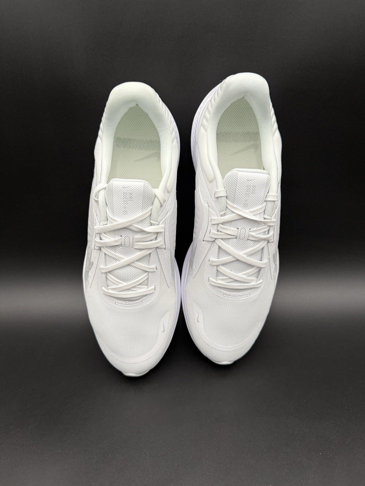 Nike Quest 5 Triple White Gray Athletic Running Sneakers DD0204-100 Men Size