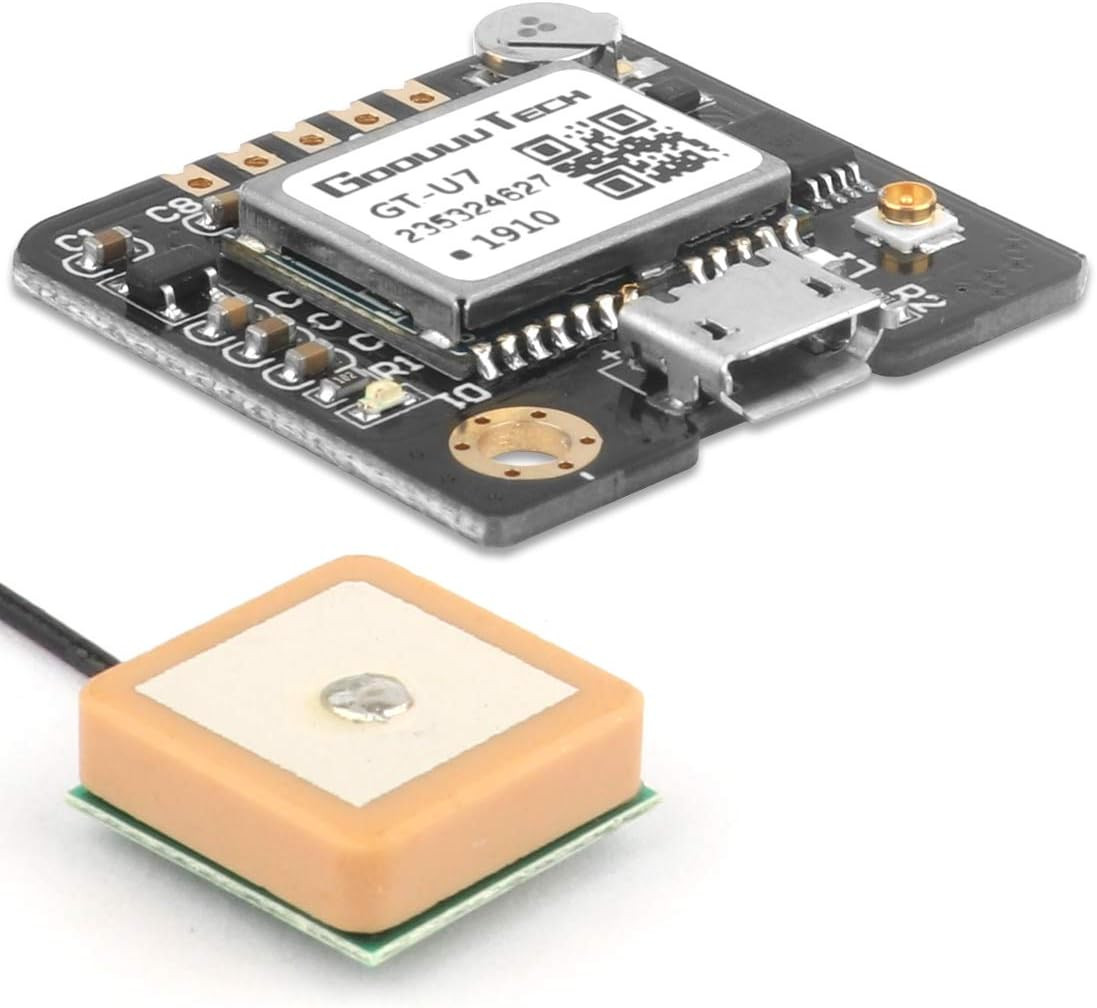 2Pcs GT-U7 GPS Module, High Sensitivity, Low Power Consumption, Compatible with