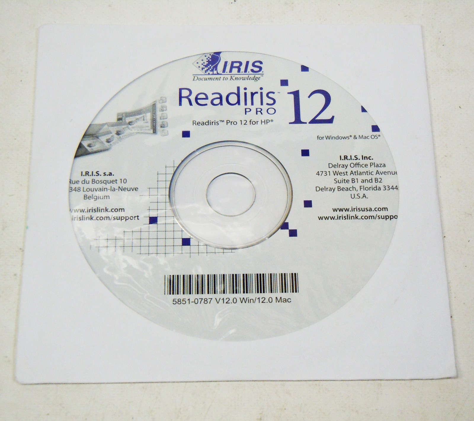 NEW IRIS Readiris Pro 12 OCR Software For Windows PC SHIPS *SAME* DAY