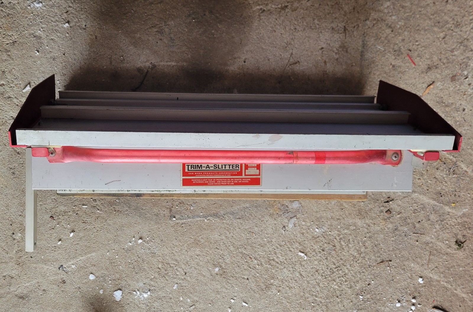 Van Mark 24" Trim-A-Slitter Model S24A