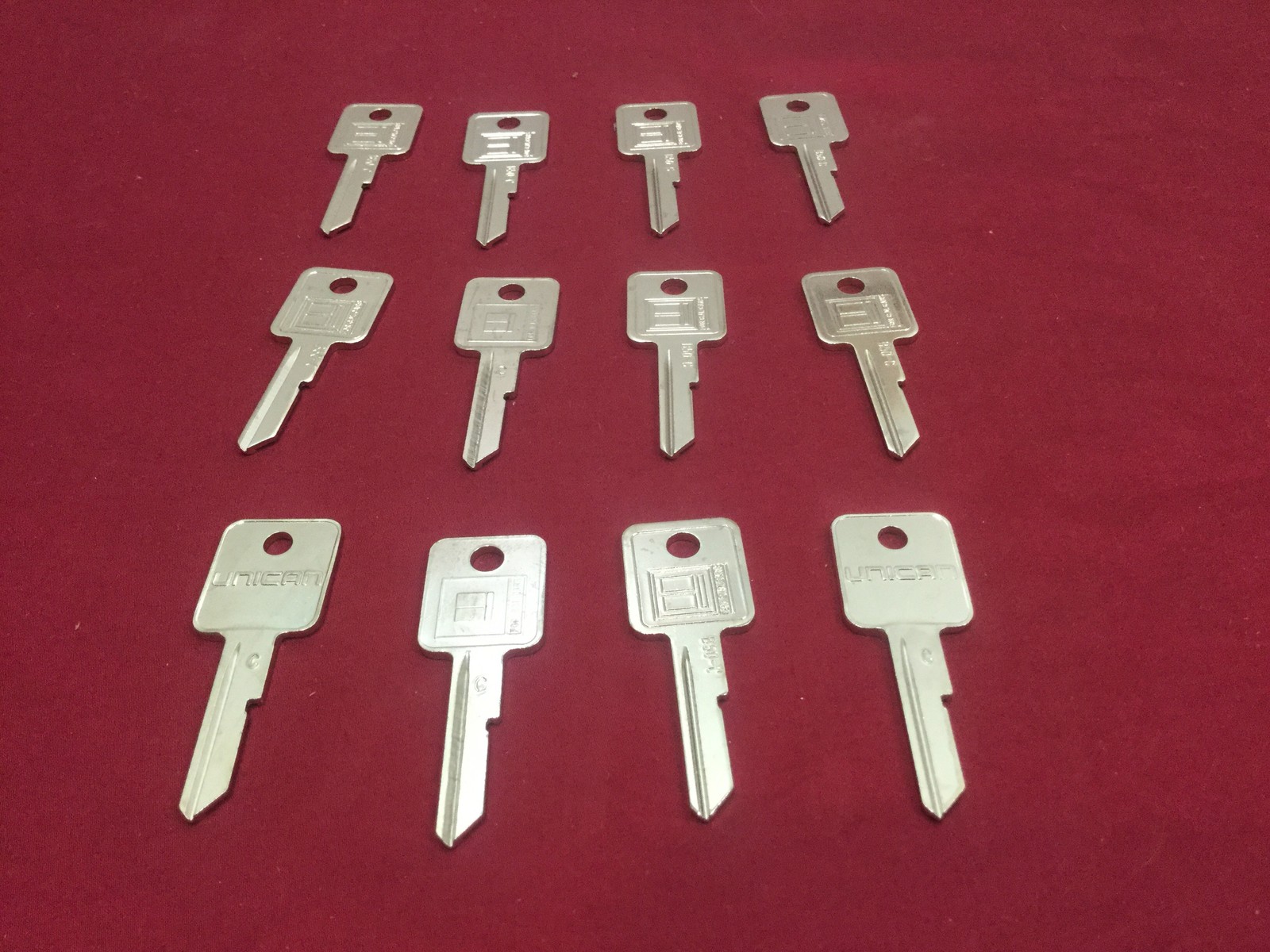 General Motors by Ilco B50 Key blanks, Set of 12- Locksmith