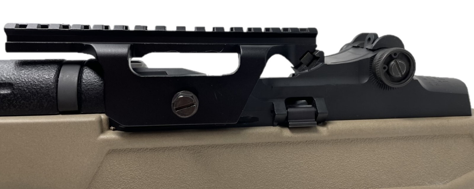 Scope Optics Mount, Low Profile, Aluminum, For A Model M1 .308 Rifle (black))
