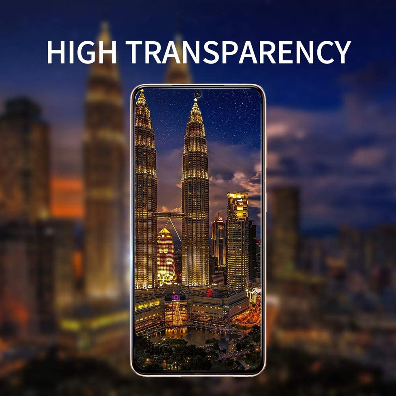 For Apple iPhone 14 PLUS Clear Case Cover and Tempered Glass Screen Protector