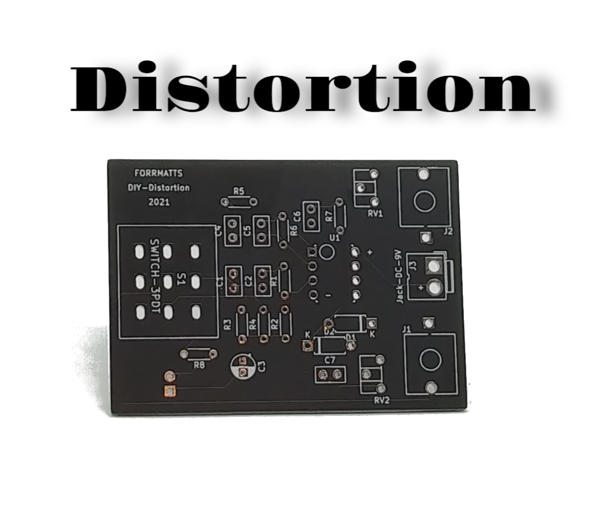 FORRMATTS DIY PCB Bundle Special-1 (Includes Overdrive, Distortion, Fuzz PCBs)