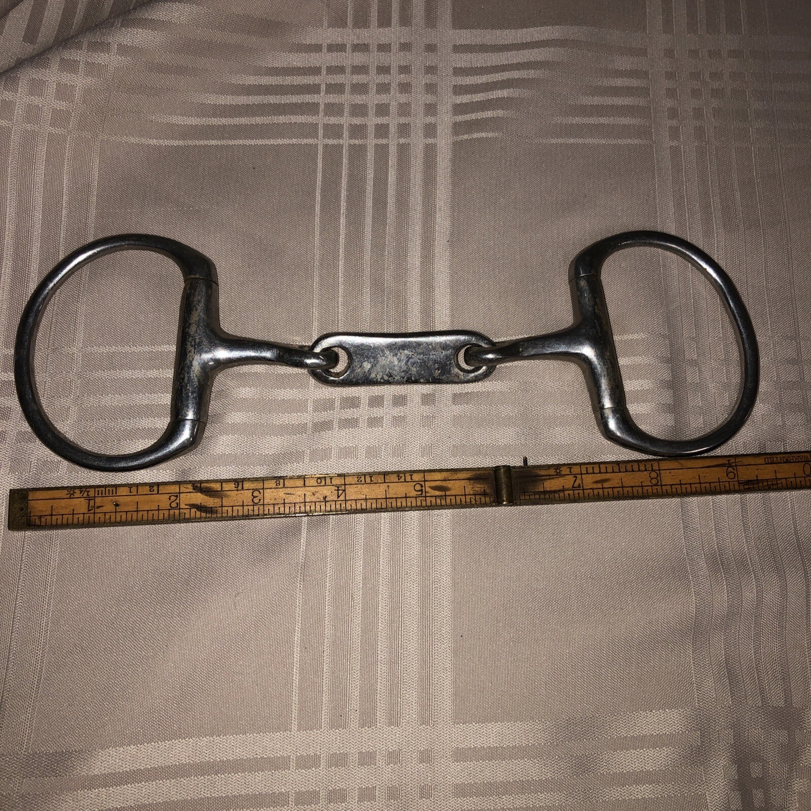 5.5” French Link Egg Butt D Ring 3”