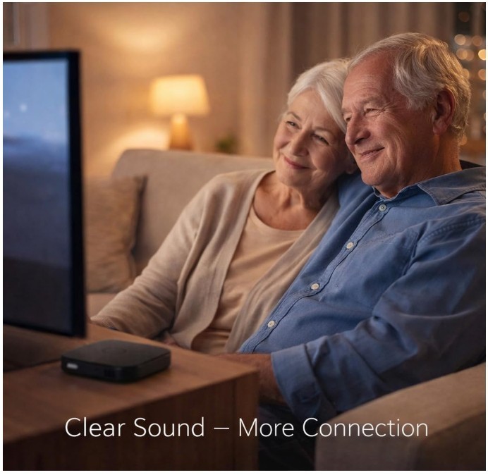 Phonak TV Connector Wireless Audio Streamer for Compatible Hearing Aids