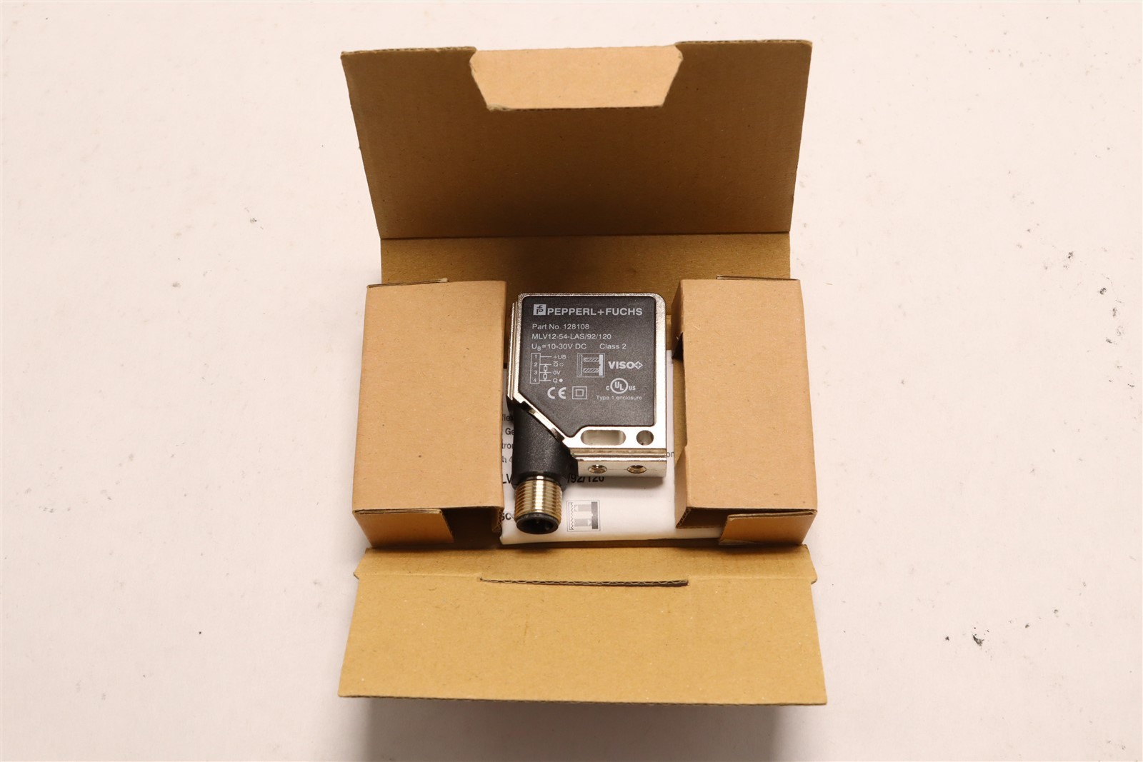 PEPPERL FUCHS PHOELECTRIC SWITCH MLV12-54-LAS/92/120 128108