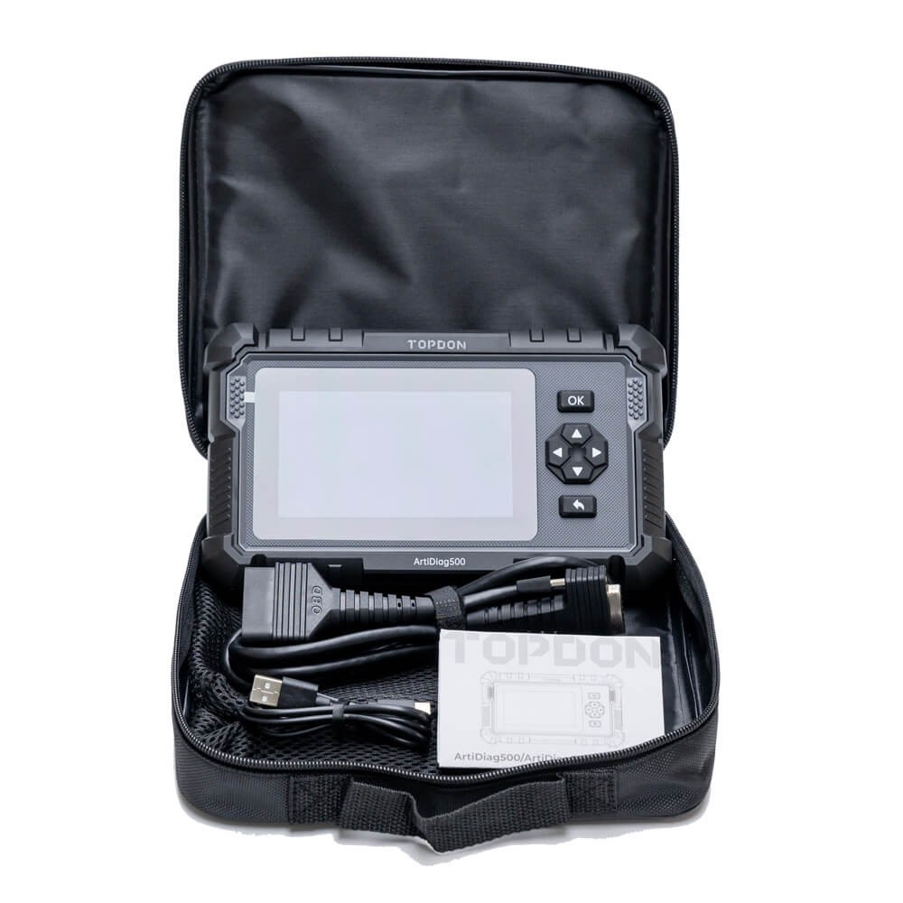 TOPDON AD500 Car Code Reader OBD2 Scan Smog Check Engine Fault Diagnostic Tool